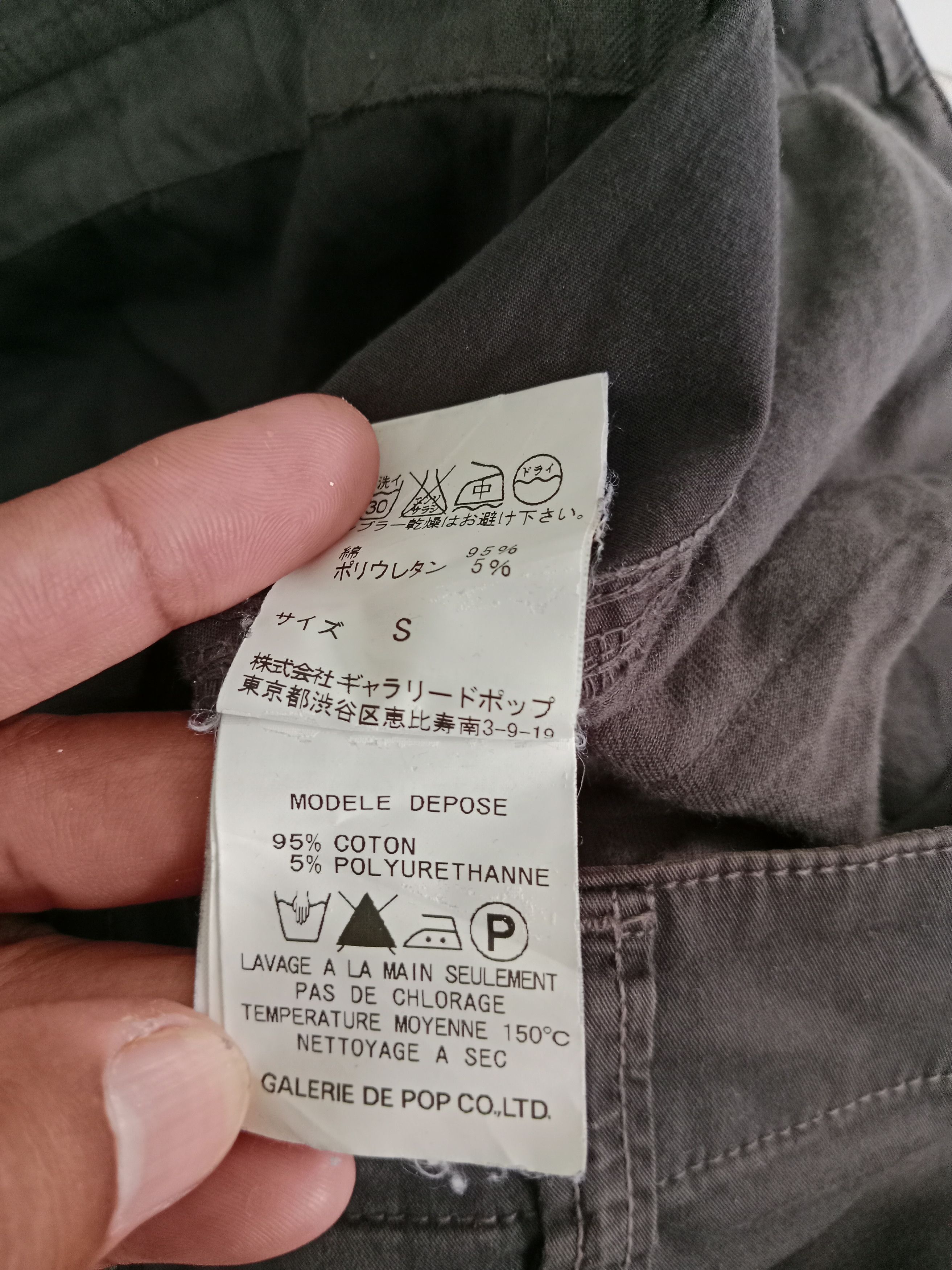 Sage SAGE DE CRET Cargo Pants Japanese Brand Size US 32 / EU 48 - 9 Thumbnail