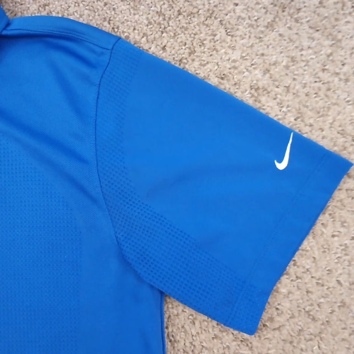Nike Nike Golf Polo Shirt Mens Small Blue Short Sleeve Polyester Size US S / EU 44-46 / 1 - 3 Thumbnail