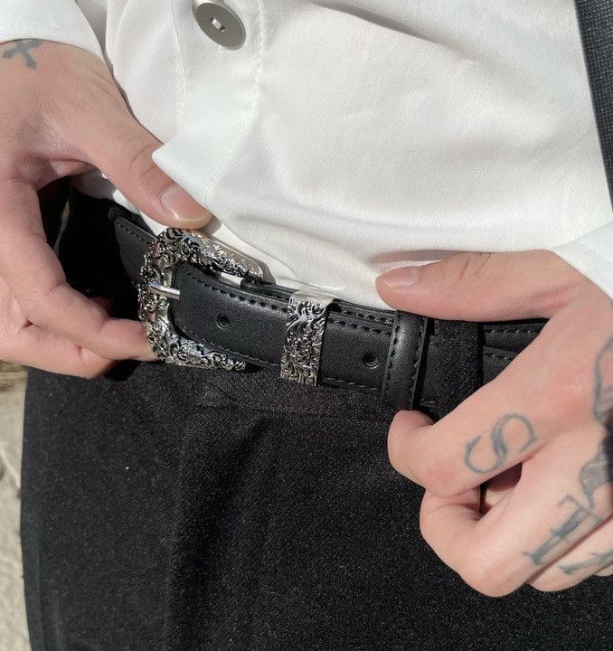 Japanese Brand × Vintage Outdoor retro fashion paisleys buckle belt Size ONE SIZE - 7 Thumbnail