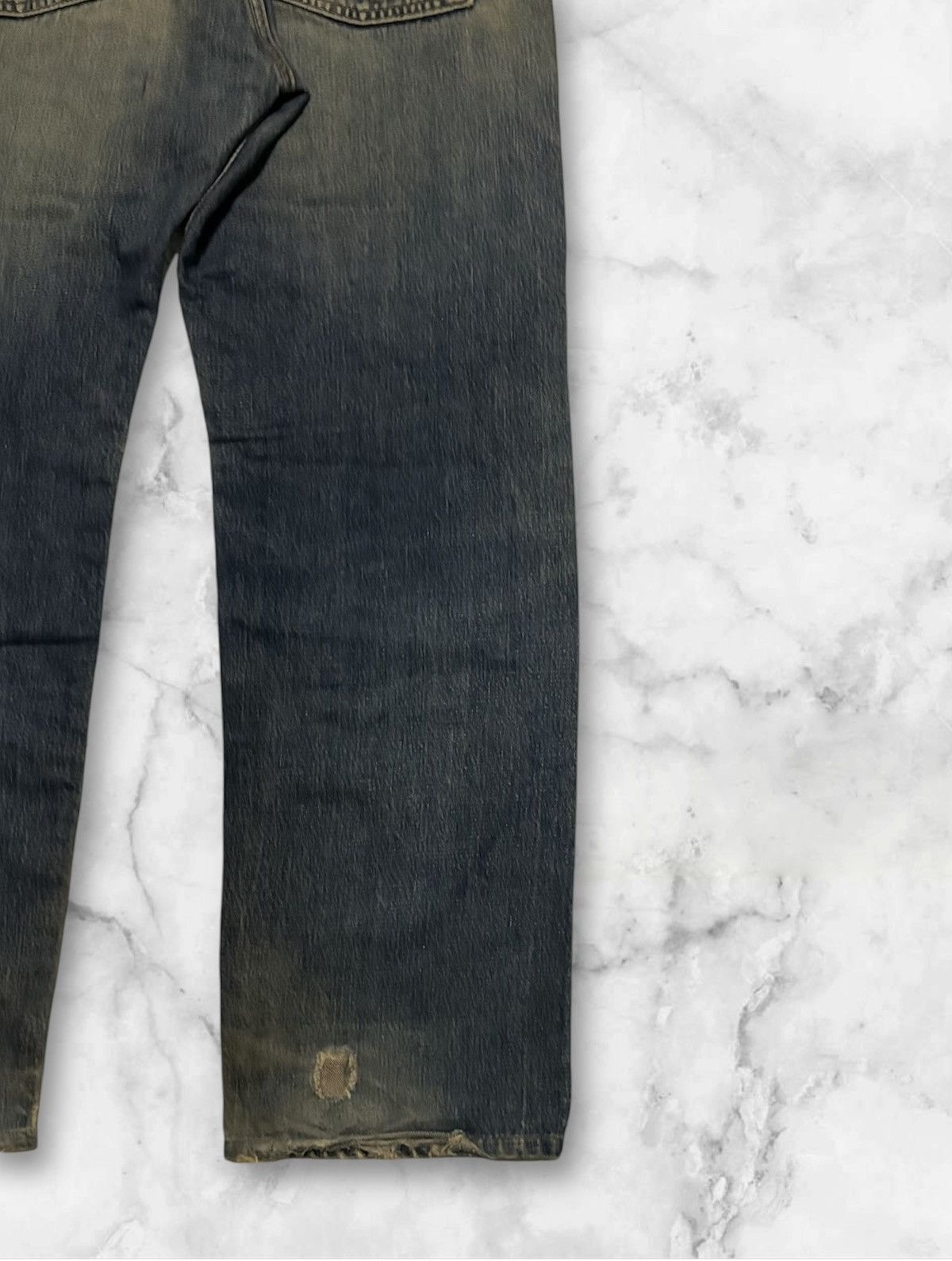 Edwin × Vintage Japanese Edwin Streetwear Jeans Distressed Denim Size US 32 / EU 48 - 11 Thumbnail