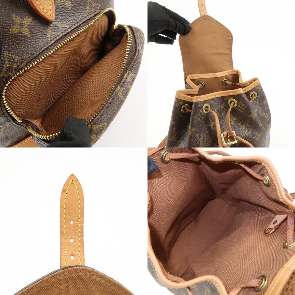 Louis Vuitton Louis Vuitton Monogram Mini Montsouris Backpack Size ONE SIZE - 7 Thumbnail