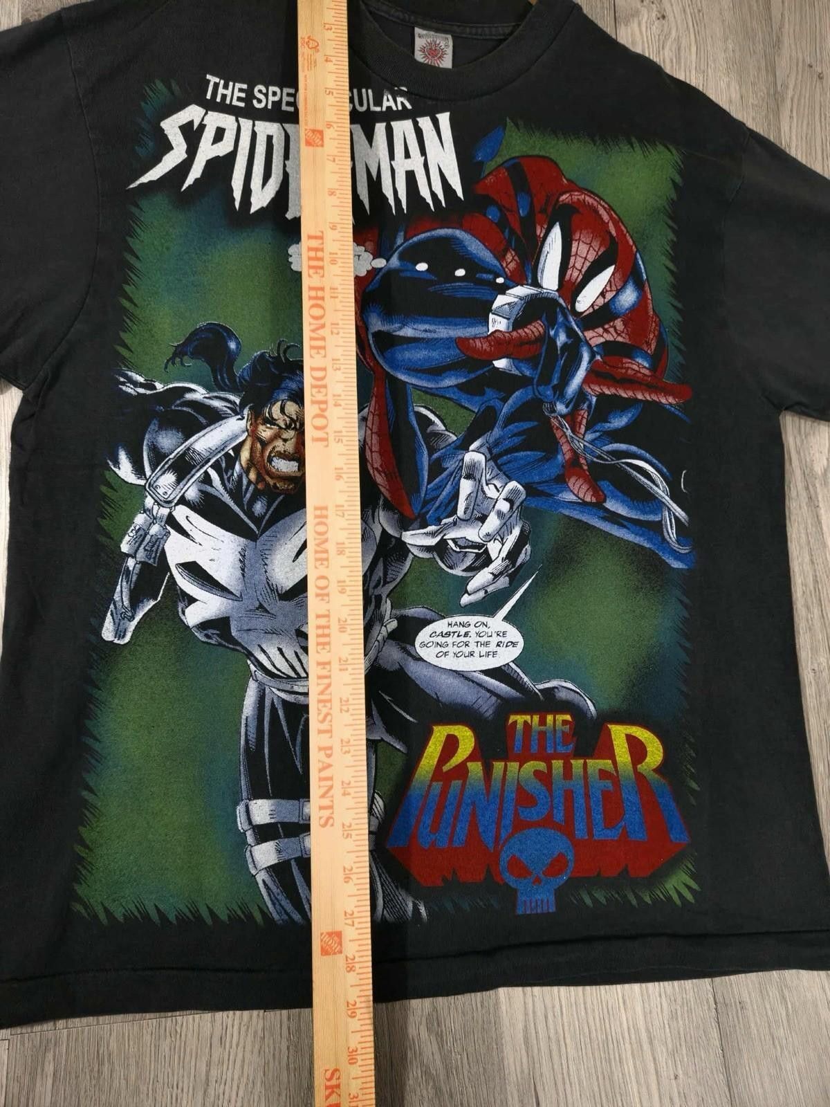 Marvel Comics Spider-Man VS The Punisher Vintage Style Modern Boot AOP XL Size US XL / EU 56 / 4 - 3 Thumbnail