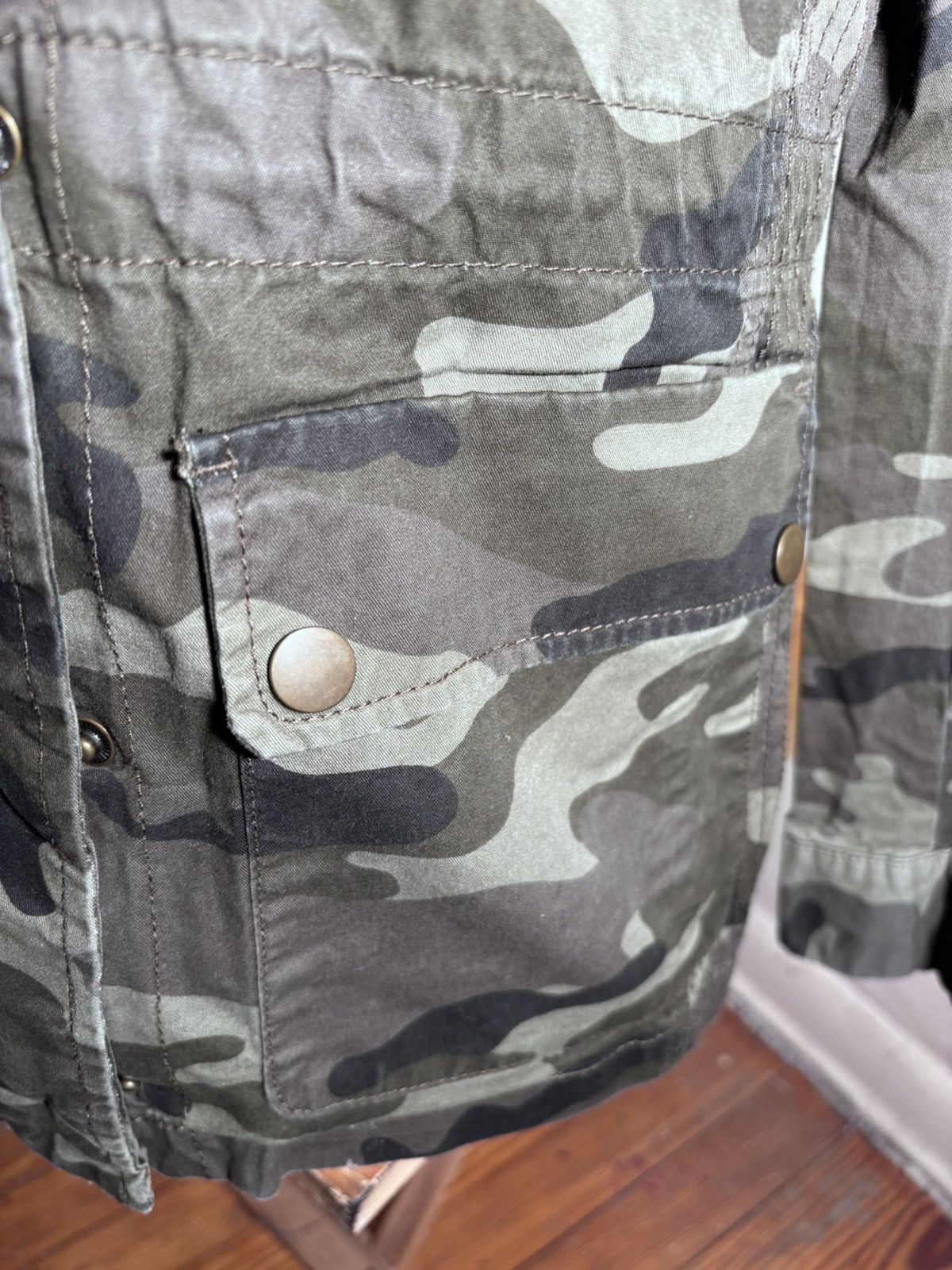 Other Love Tree Anorak Camo Jacket Size M / US 6-8 / IT 42-44 - 4 Thumbnail