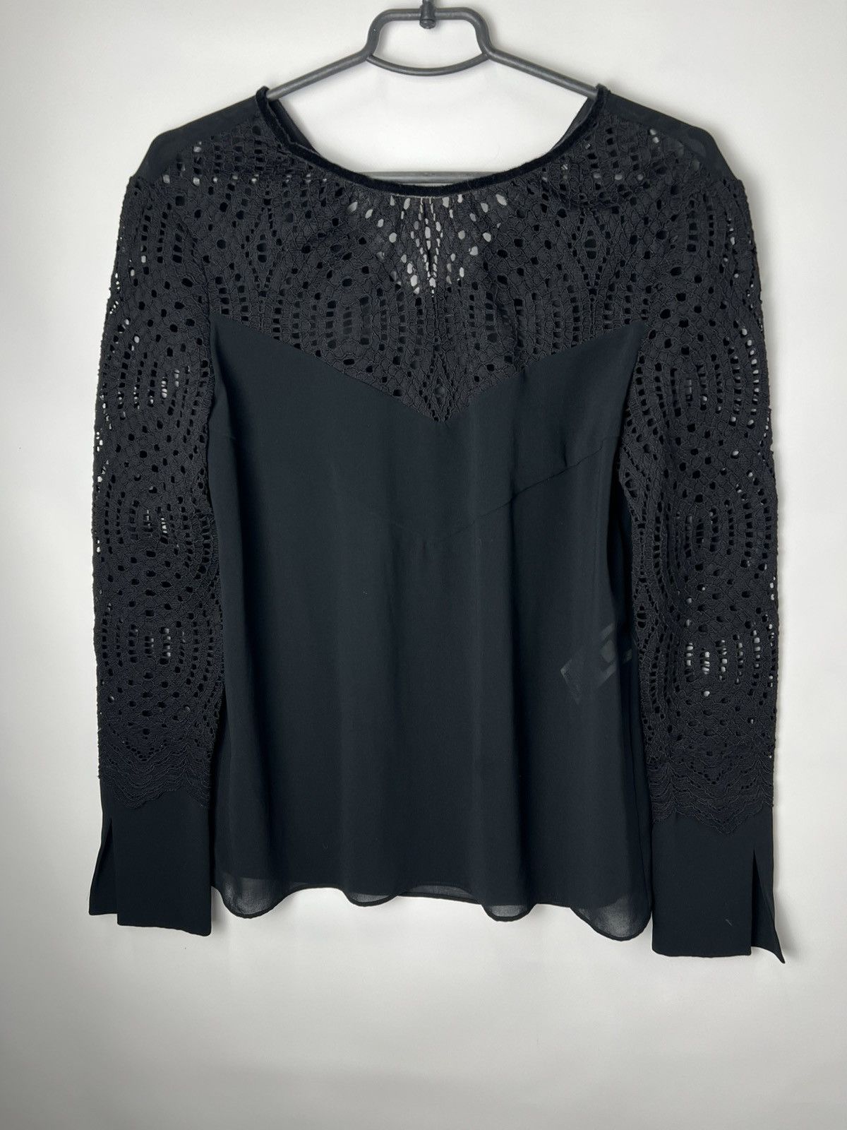 Just Cavalli Vintage Just Cavalli Mesh Long Sleeve Top Blouse Size S / US 4 / IT 40 - 1 Thumbnail