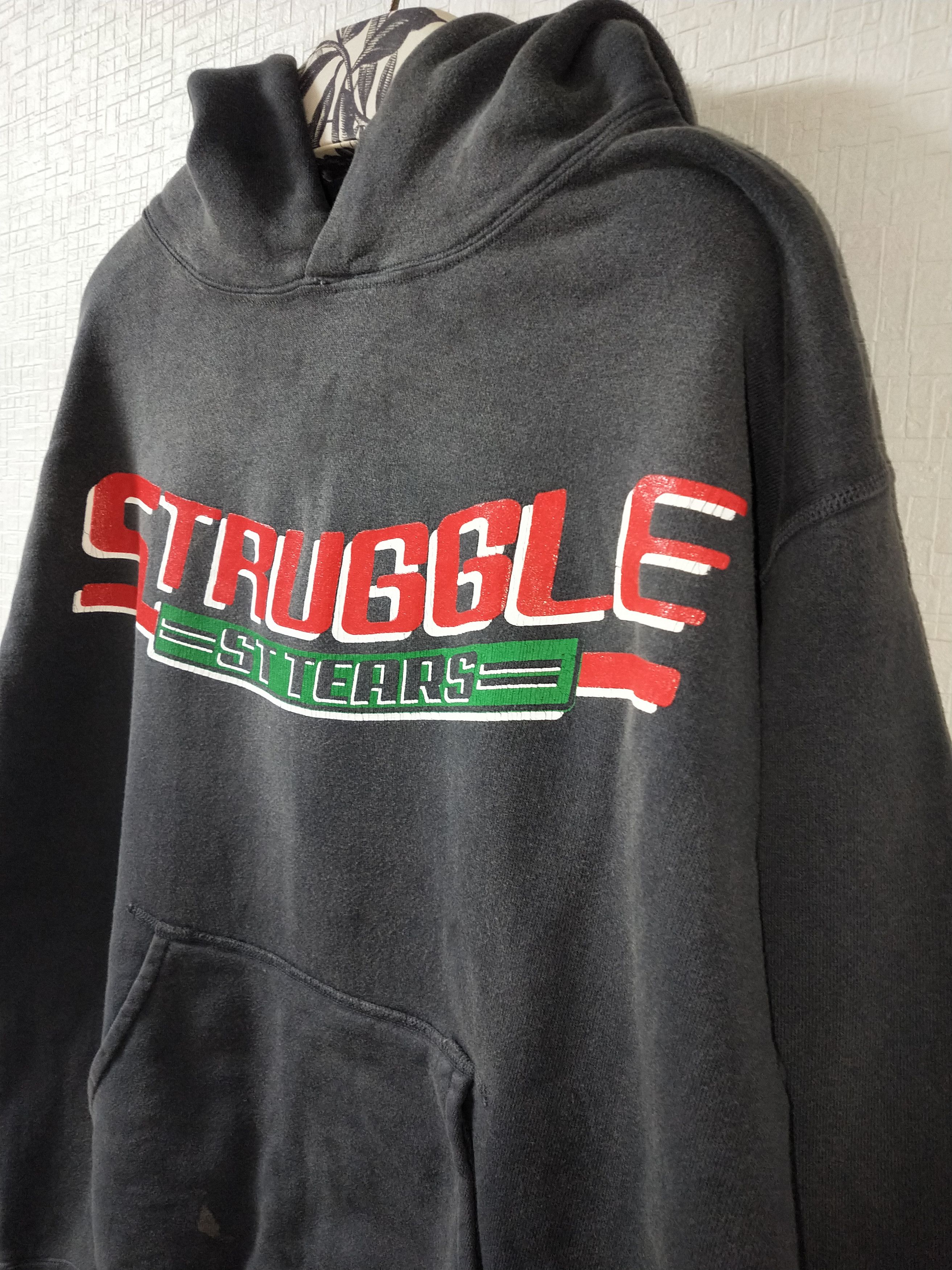 DENIM TEARS × Saint Michael Struggle Hoodie Size US M / EU 48-50 / 2 - 3 Thumbnail
