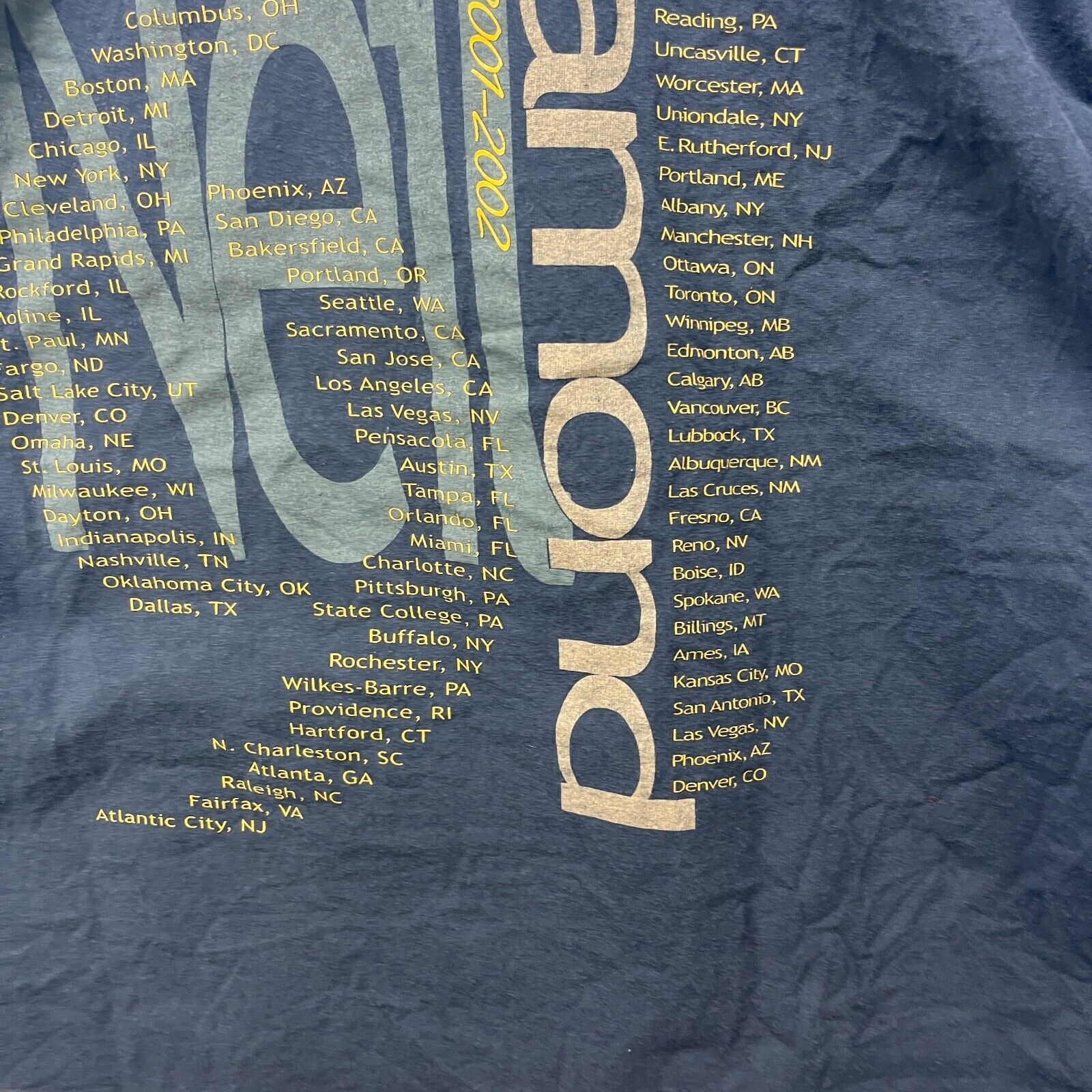 Vintage Vintage Neil Diamond Band Tour T Shirt XL Size US XL / EU 56 / 4 - 9 Thumbnail