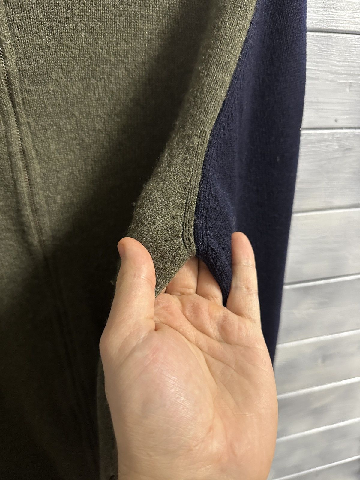 Other Rare Zip Sweater 100% Cashmere At Lochleven Luxury Lampo Size US M / EU 48-50 / 2 - 6 Thumbnail