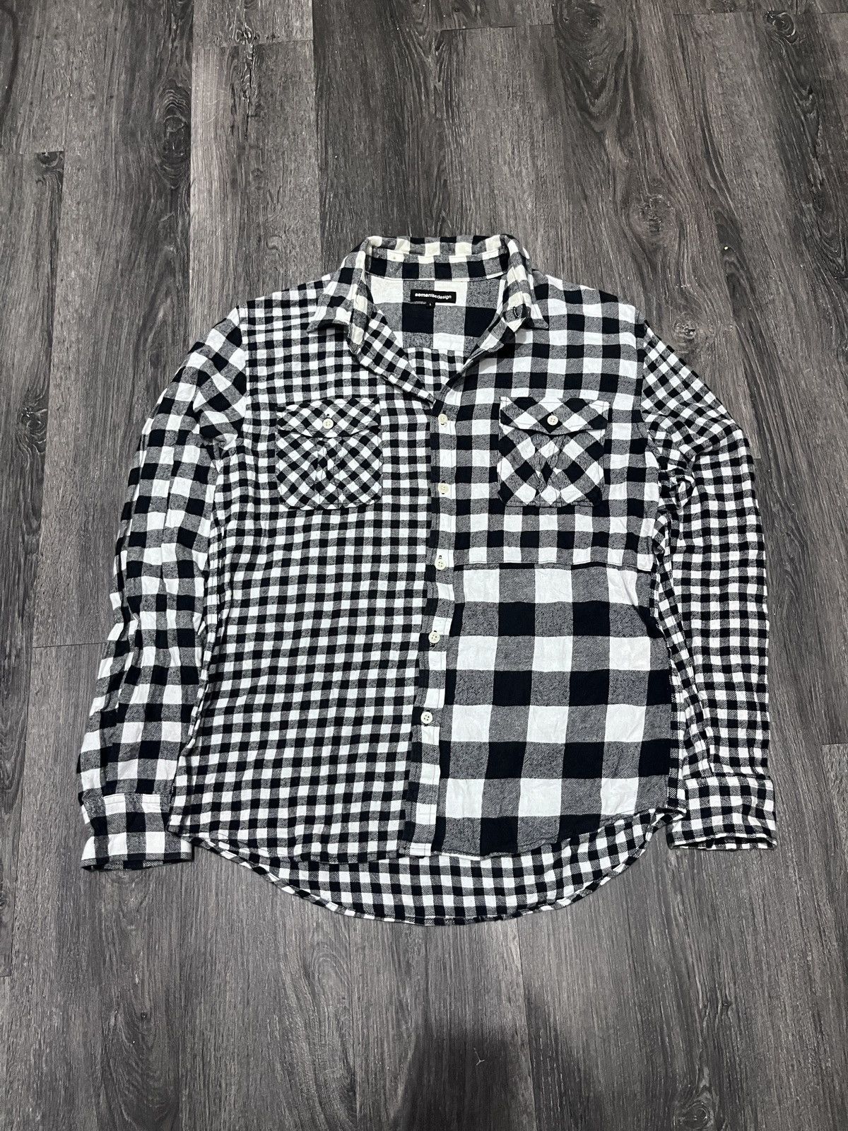 Hysteric Glamour × Tornado Mart × semanticdesign Semantic Design Multiple Design Rare Flannel Shirt Size US L / EU 52-54 / 3 - 1 Thumbnail