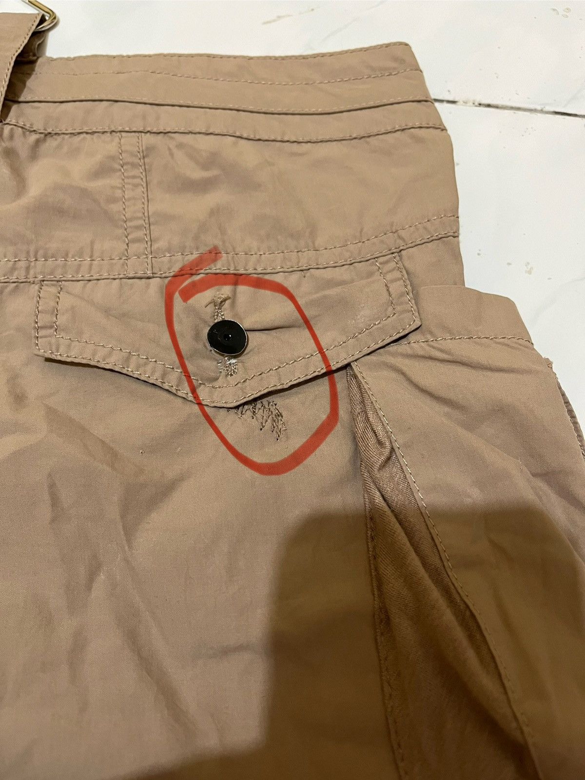 Japanese Brand MO & CO Multipocket Cargo Tactical Pants Size US 27 - 14 Thumbnail
