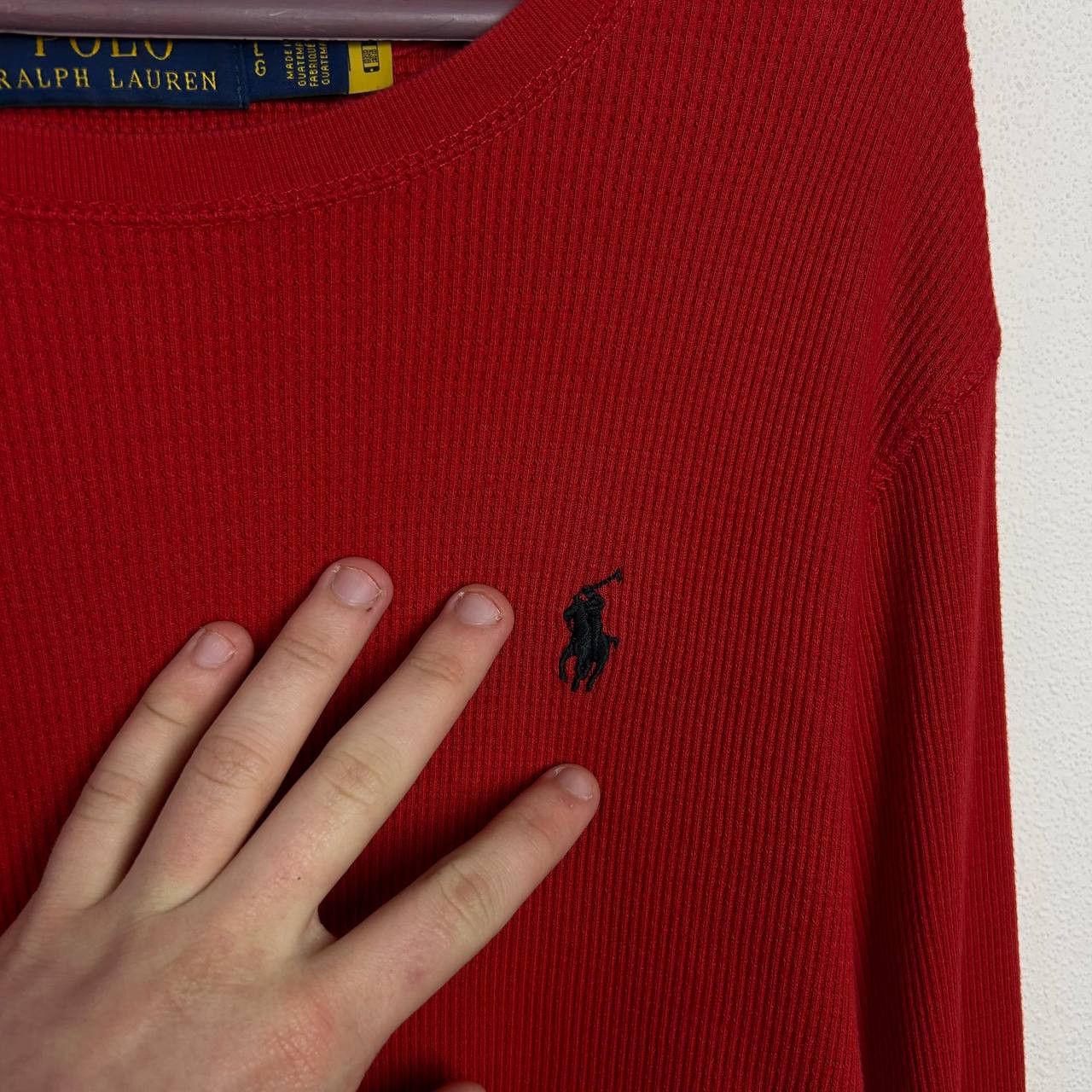 Polo Ralph Lauren Mens Polo Ralph Lauren Small Pony y2k basic sweater Size US L / EU 52-54 / 3 - 3 Thumbnail