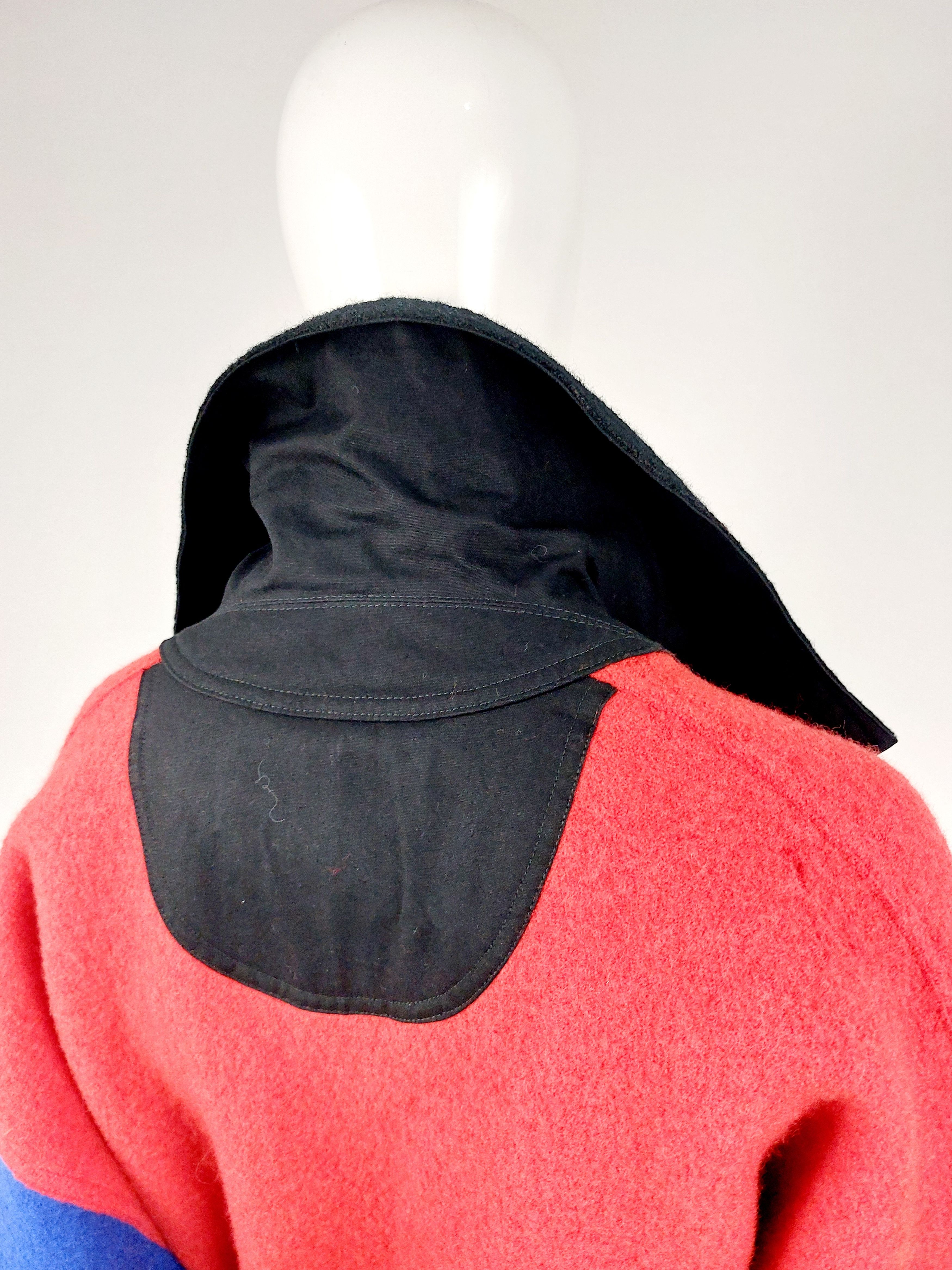 Jean Charles De Castelbajac Jean Charles JC De Castelbajac Wool Colorblock Coat Jacket Size US M / EU 48-50 / 2 - 13 Thumbnail