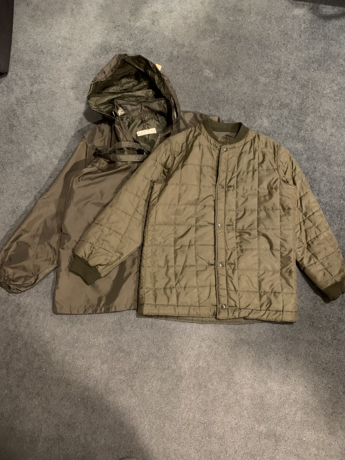 Vintage VINTAGE 80s PLINC SNC ITALIAN MILITARY JACKET Size US XL / EU 56 / 4 - 3 Thumbnail