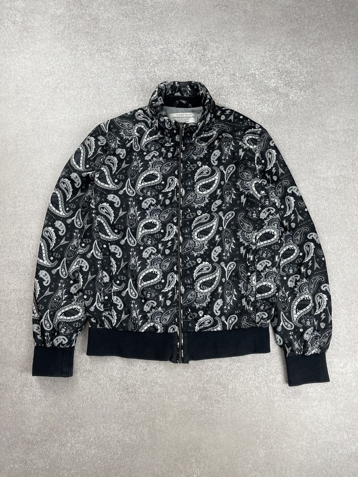 John Galliano John Galliano Kids Collection Paisley Nylon Jacket Size 16 Size US XS / EU 42 / 0 - 2 Thumbnail