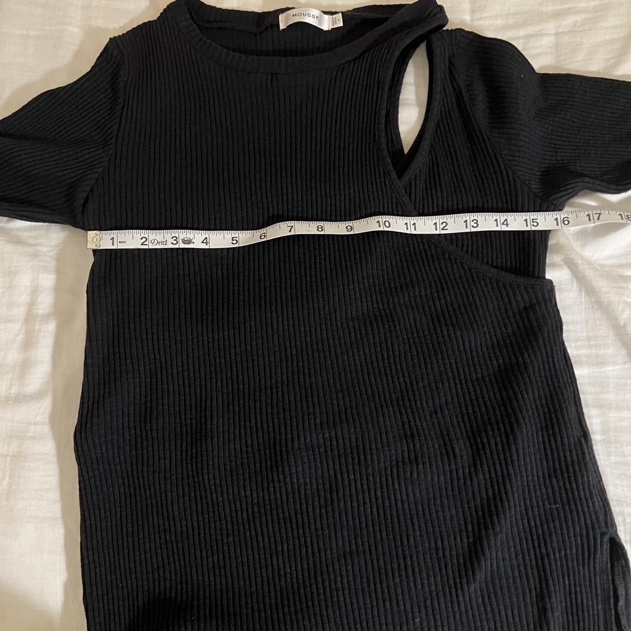 Other Moussy ribbed cut out long sleeve top Size ONE SIZE - 4 Thumbnail