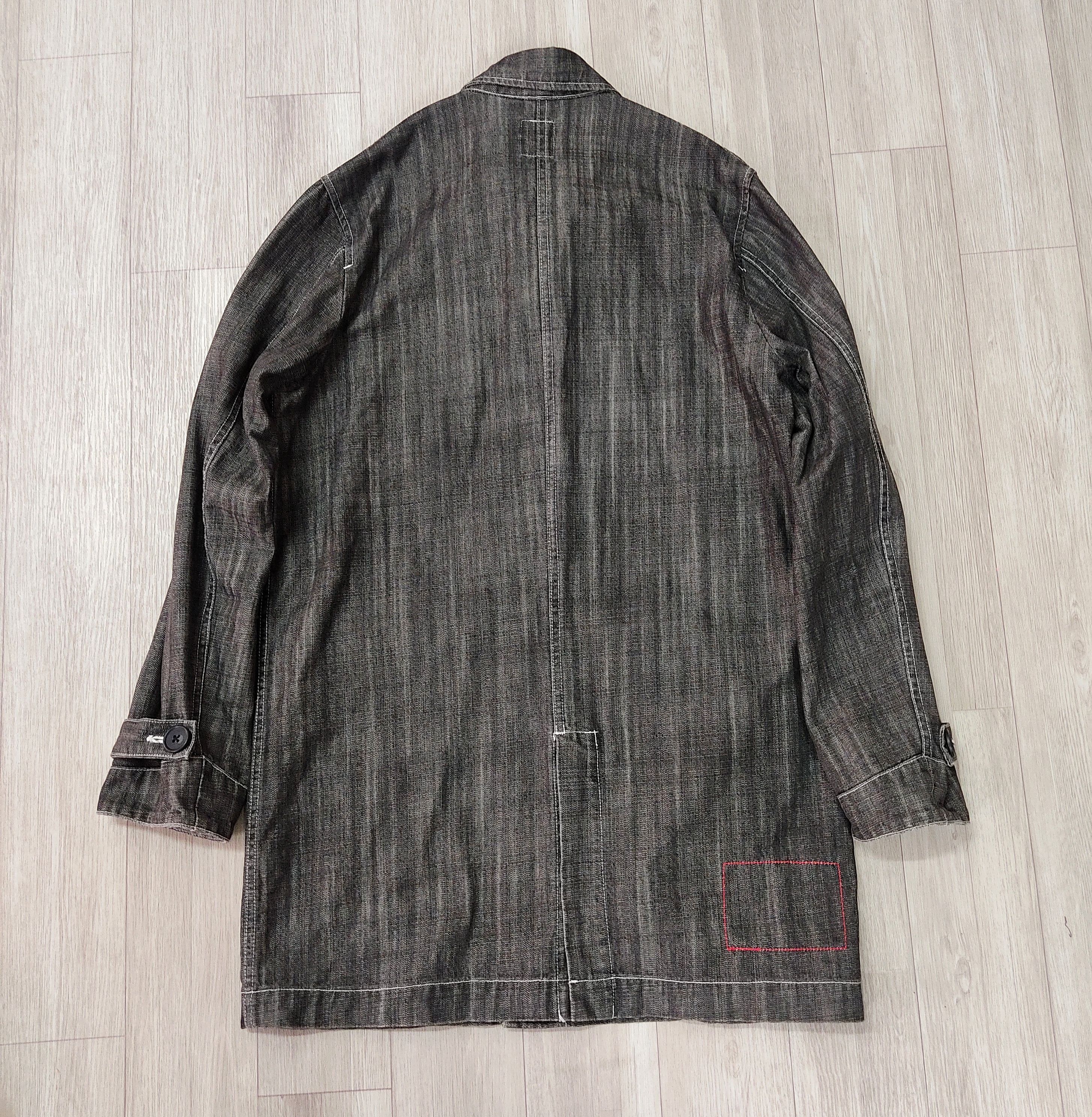 GOODENOUGH Rare! Complete Finesse by Fujiwara: Long Denim Chore Jacket Size US M / EU 48-50 / 2 - 17 Thumbnail