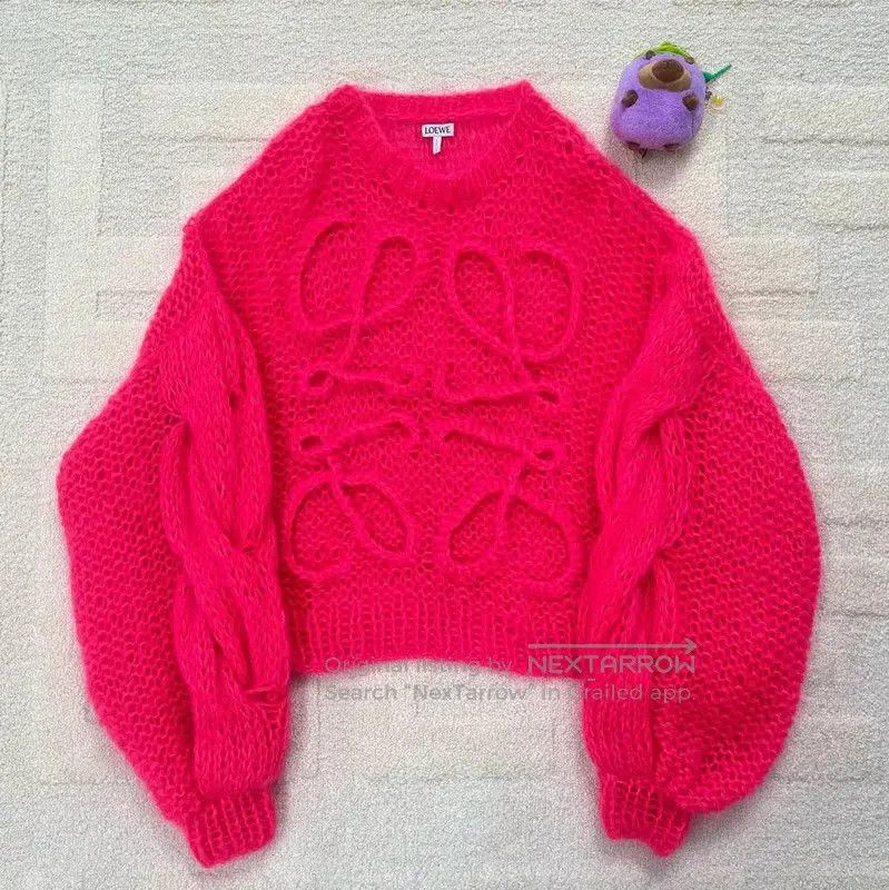 Other Loewe Pink Knit Sweater for Women . Size XS / US 0-2 / IT 36-38 - 1 Thumbnail