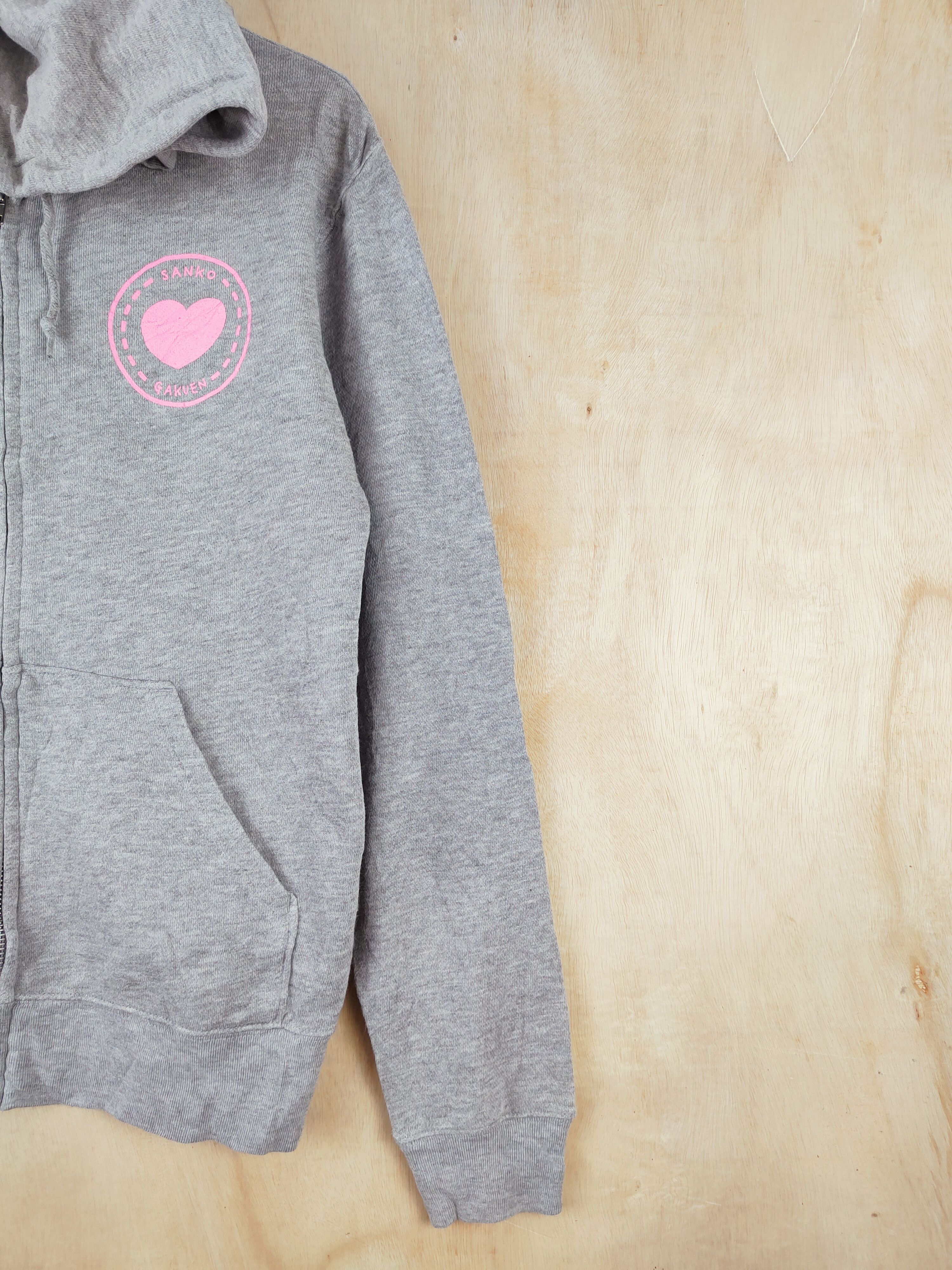 Homespun Knitwear × Vintage Vintage Jellan Gray Hoodie Sweaters Size M / US 6-8 / IT 42-44 - 6 Thumbnail