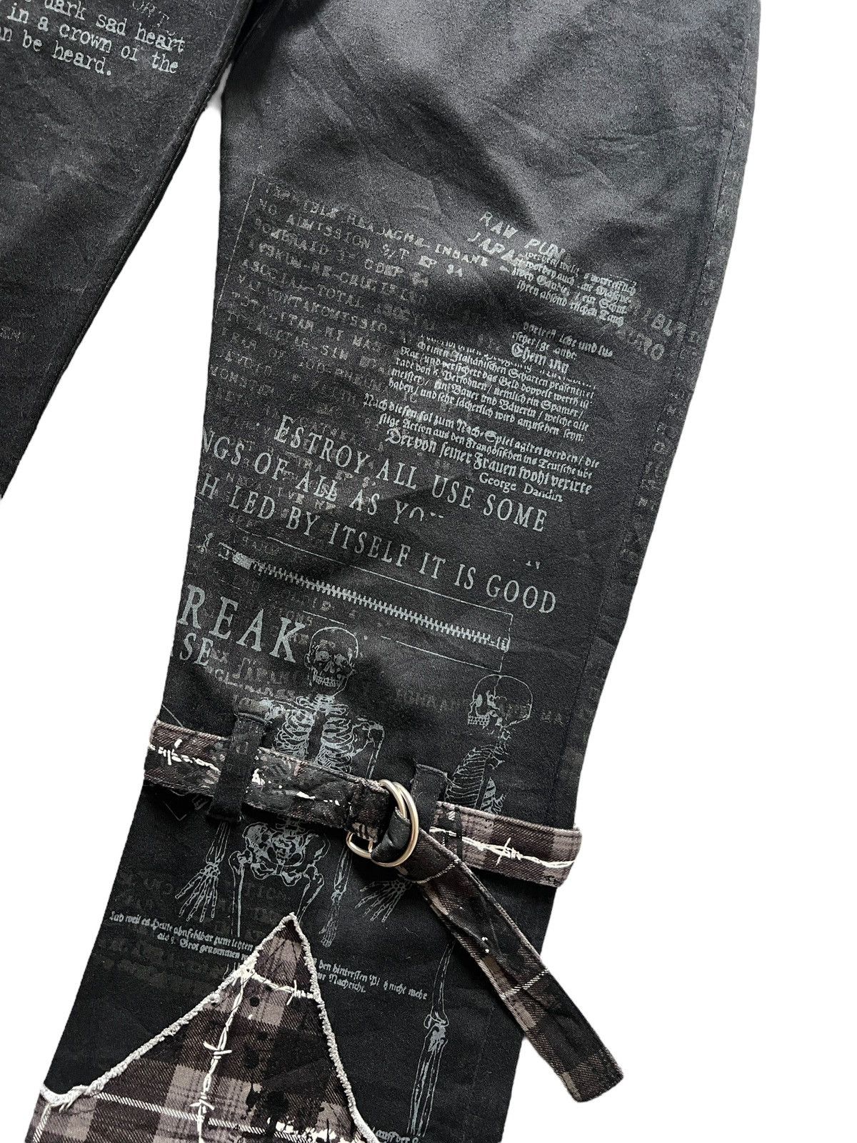 Seditionaries H. Naoto Poem Flare Bondage Pants Size US 30 / EU 46 - 4 Thumbnail