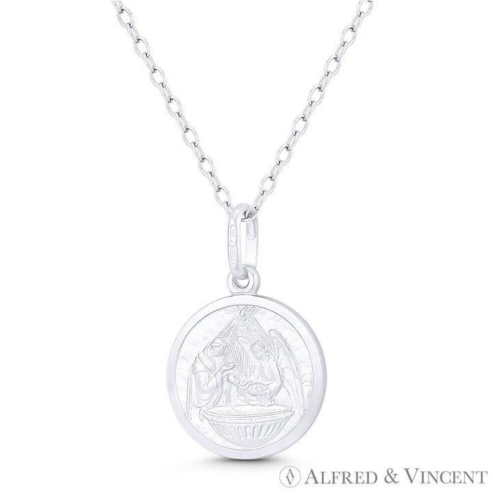 Other Angel, Priest & Holy Spirit Baptism 14mm Medal Pendant Size ONE SIZE - 1 Preview