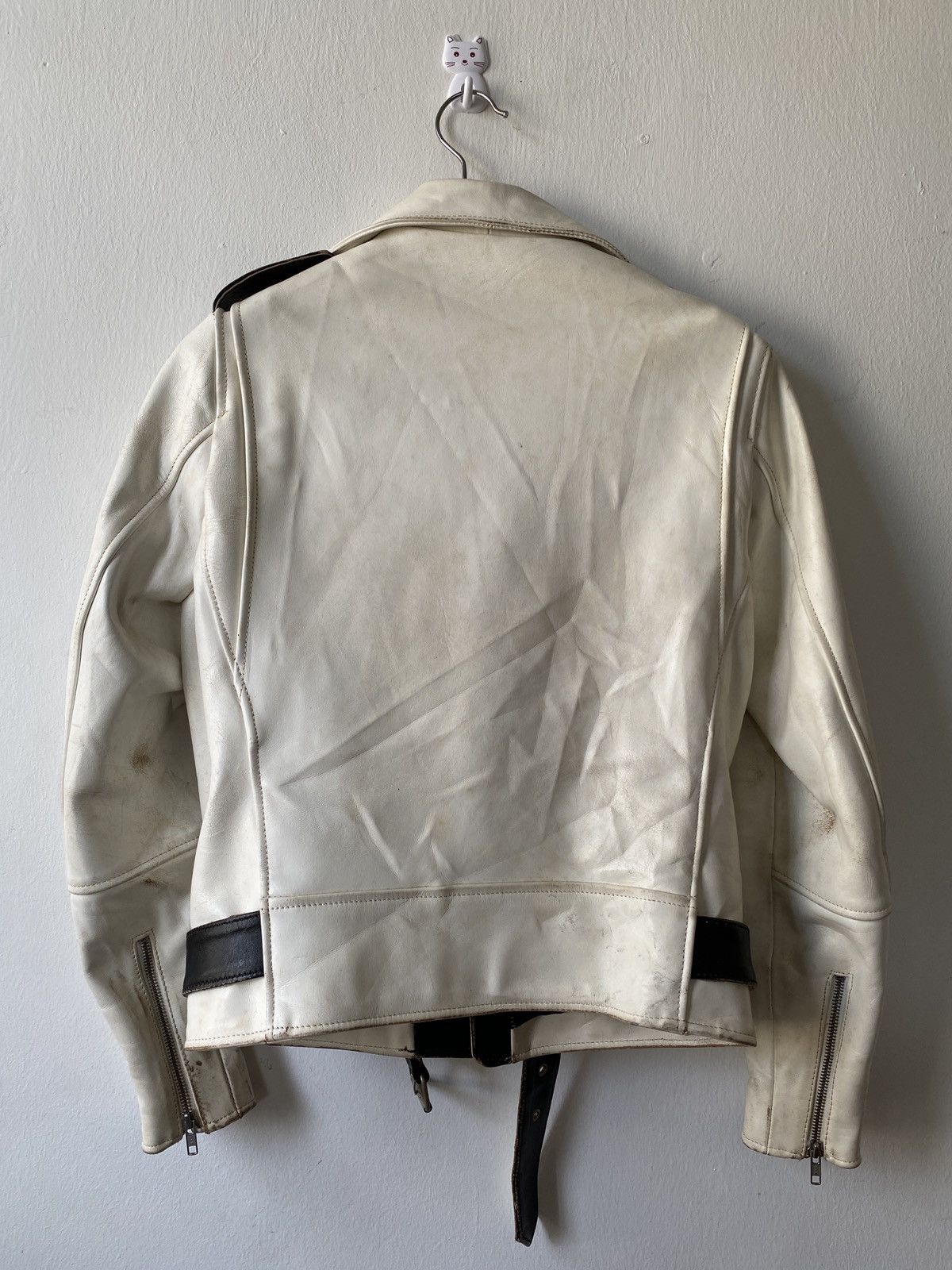 A.P.C. Japanese Brand A.P.C Seditionaries Leather Jacket Size US M / EU 48-50 / 2 - 2 Thumbnail