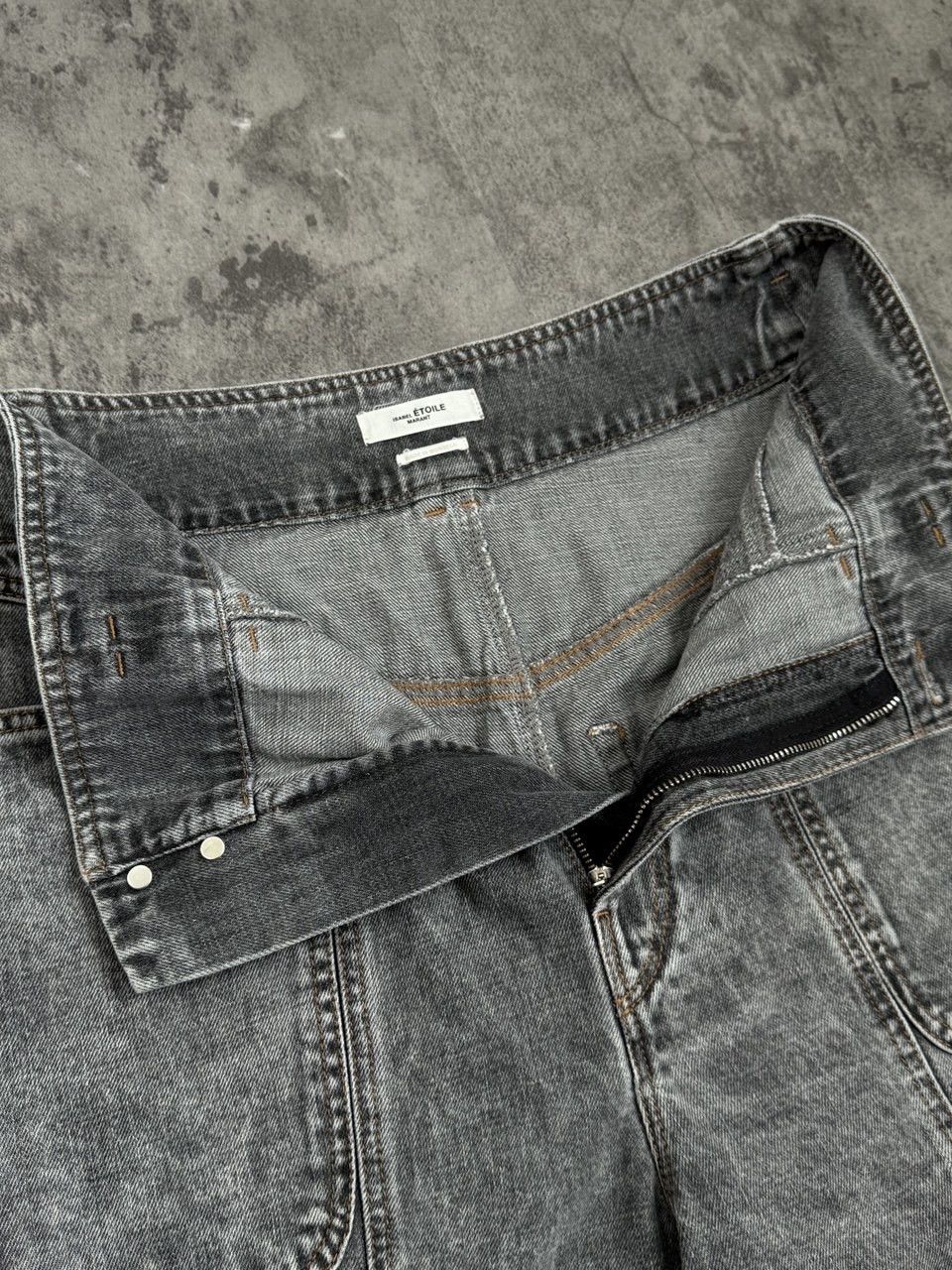 Isabel Marant Etoile Isabel Marant Etoile Acid Wash Sculpted Panel Jeans Denim Size 27" / US 4 / IT 40 - 12 Thumbnail