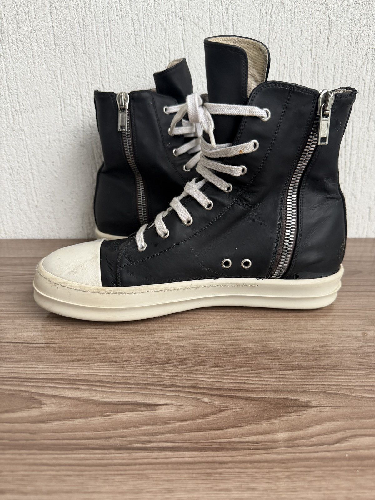 Rick Owens Drkshdw Polyurethane drkshdw ramones Size US 10 / EU 43 - 10 Thumbnail