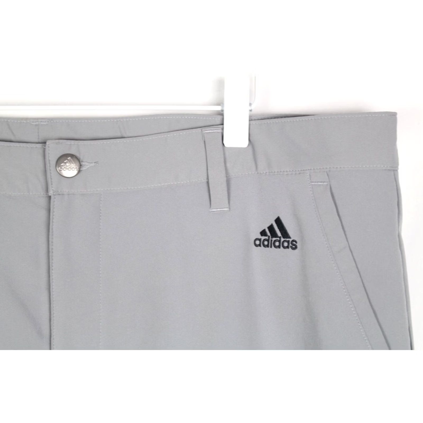 Adidas Adidas Adi Golf Pants Tapered 3 Stripe Lightweight 38 x 32 Grey GU2673 Mens Pants KD Size US 38 / EU 54 - 4 Thumbnail