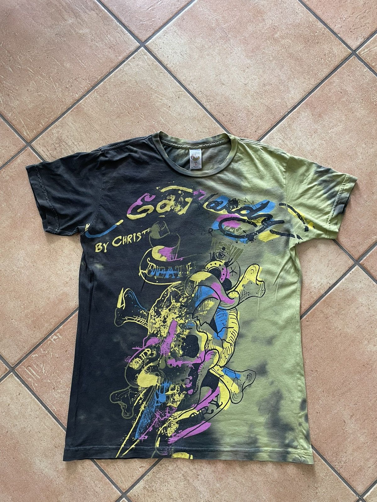 Christian Audigier Ed Hardy By Christian Audigier Vintage Full Print Tee Size US S / EU 44-46 / 1 - 1 Thumbnail