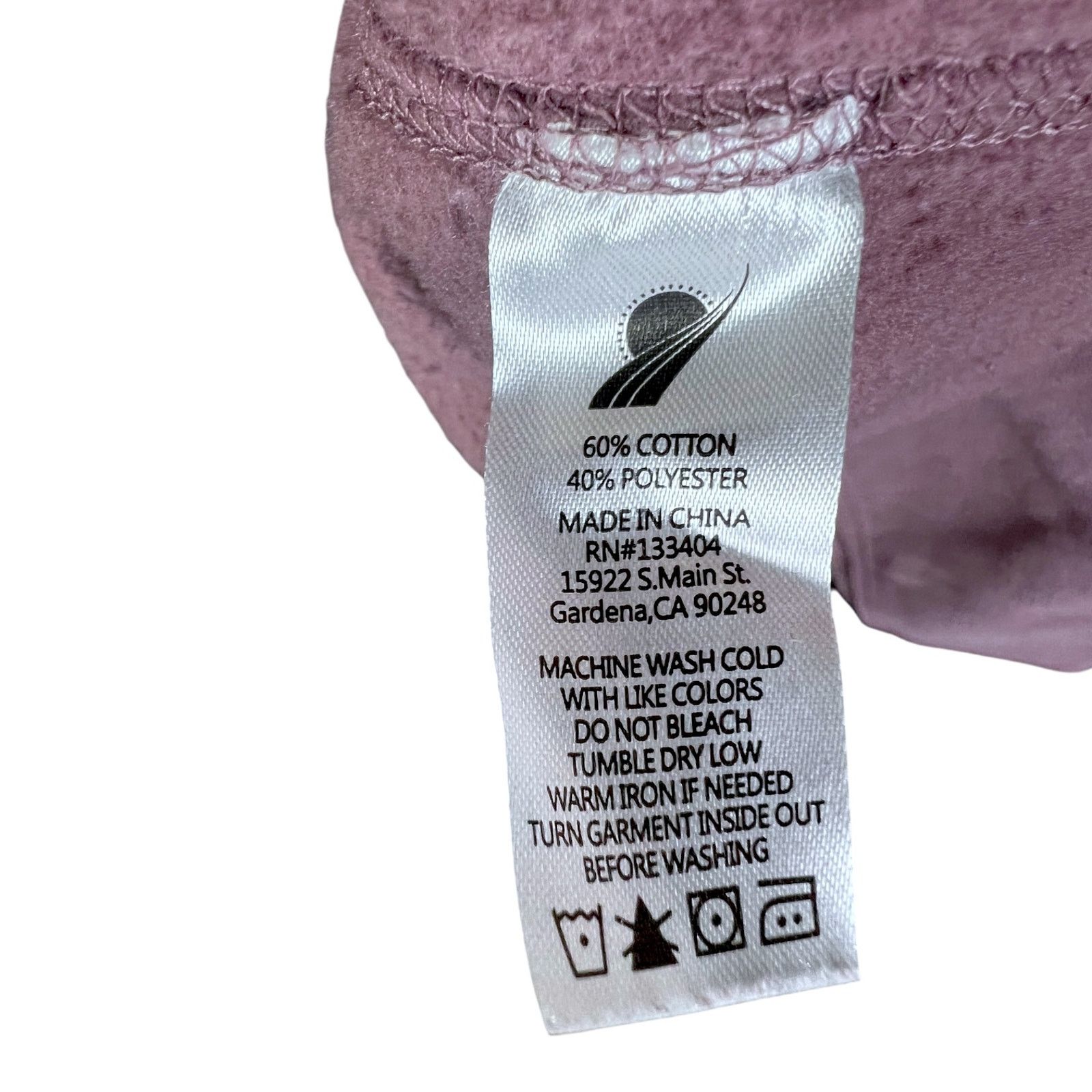 Other Fundamental Coast Women's Small Plum Boxy Cropped Hoodie Size S / US 4 / IT 40 - 7 Thumbnail