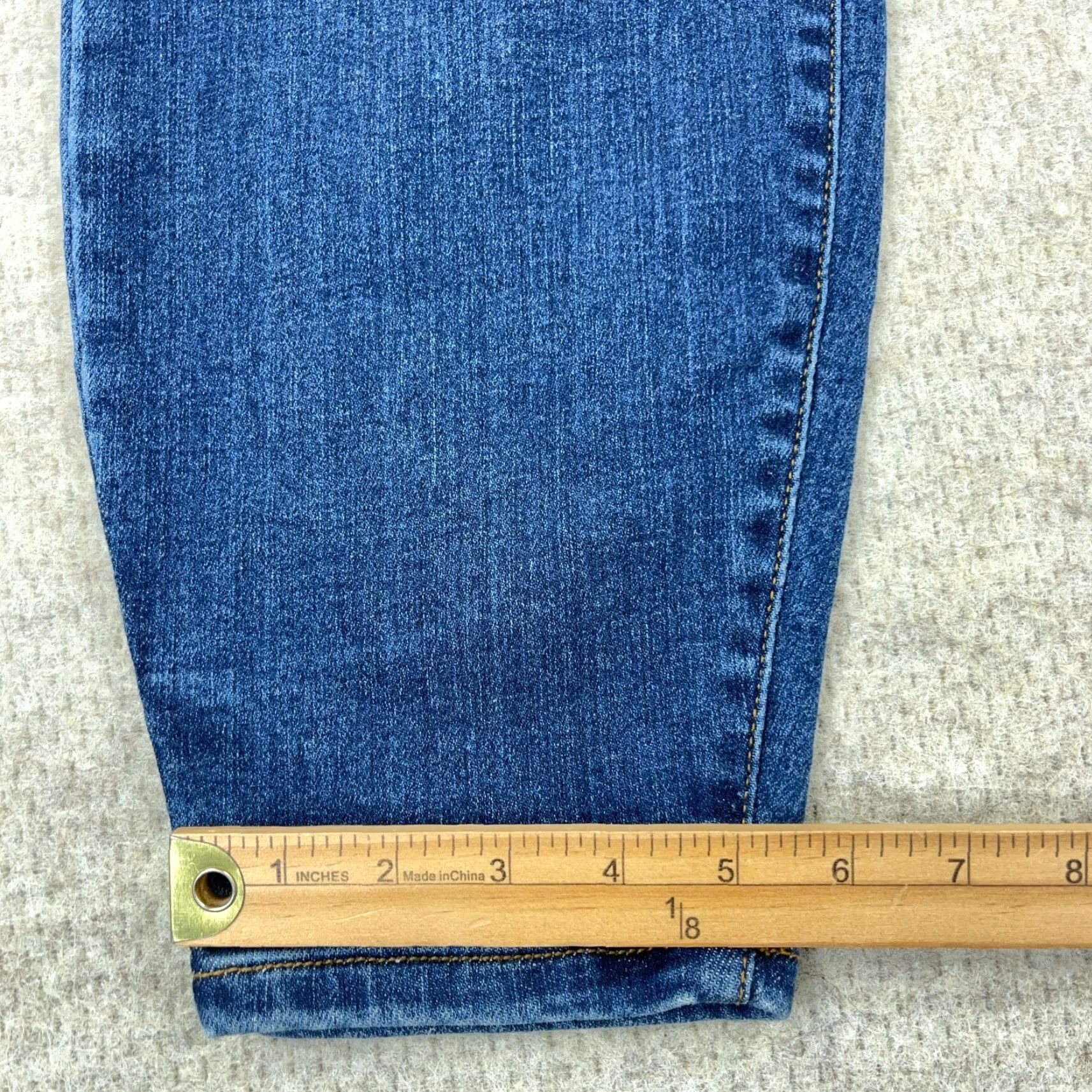 Vintage Judy Blue Jeans Women 20W Skinny Fit Dark Wash Button Zipper 5-Pocket Denim Pants Blue Size 20W Ladies Size 42" / US 20 - 5 Thumbnail