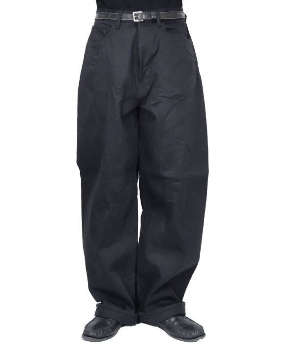 Kapital 32inch Kapital 14oz Black Denim Club Baggy 5P Pants Size US 32 / EU 48 - 3 Thumbnail