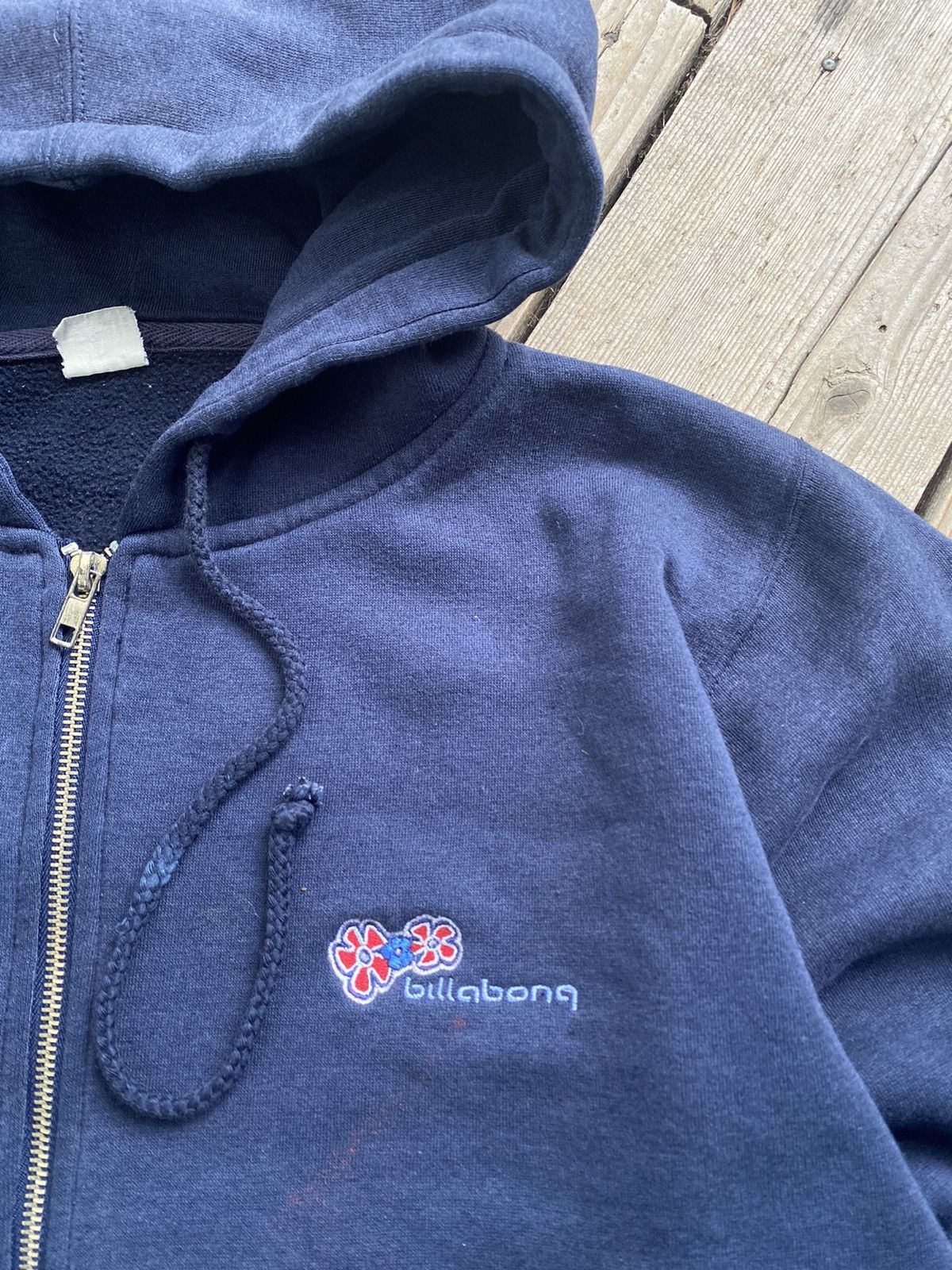 Billabong 80’s/90’s Vintage Rare Billabong Zip-Up Embroidered Hoodie Size US L / EU 52-54 / 3 - 3 Thumbnail