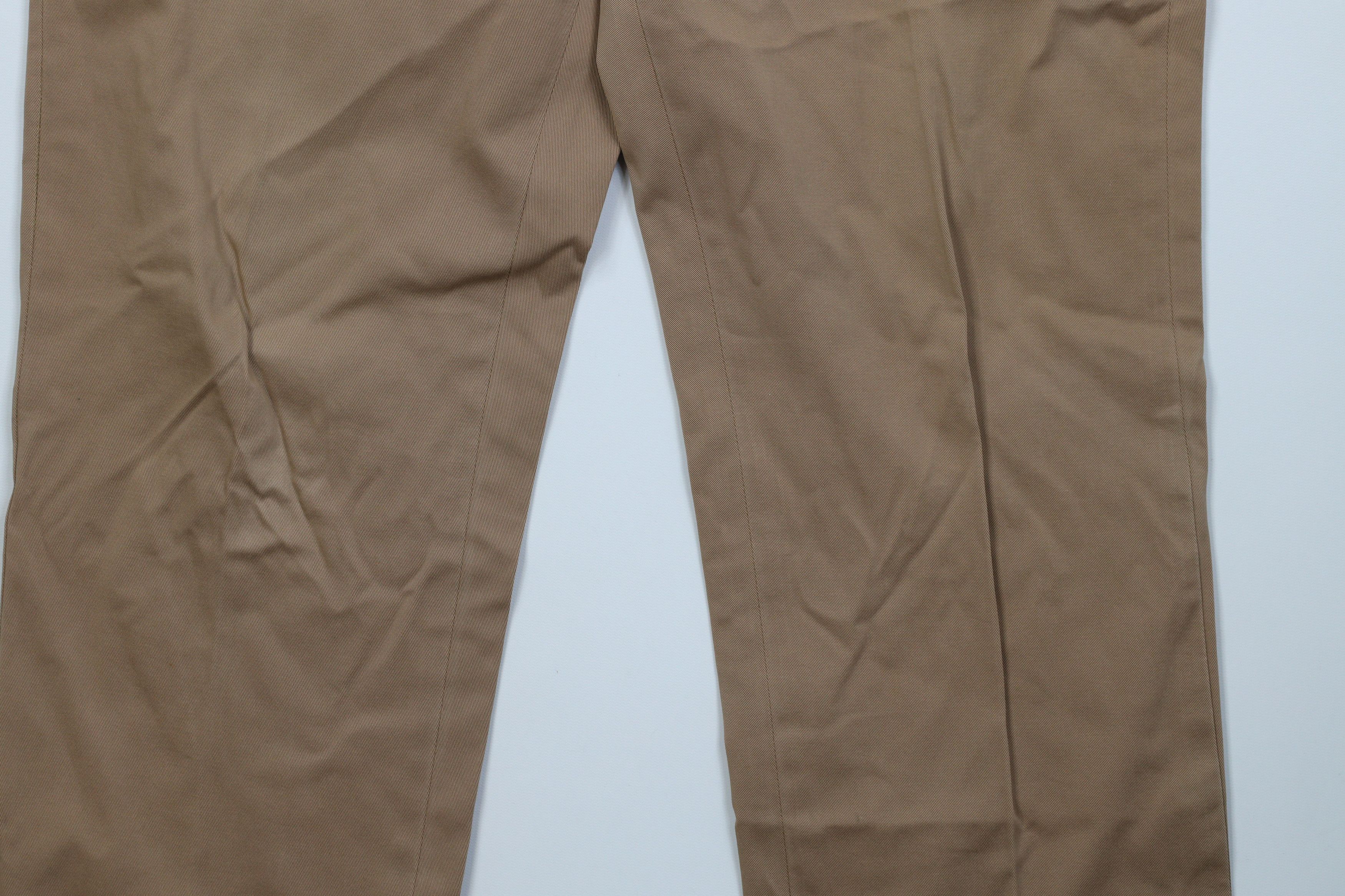 Ralph Lauren Vintage 90s Ralph Lauren Preston Chino Pants Brown Cotton Size US 36 / EU 52 - 4 Thumbnail