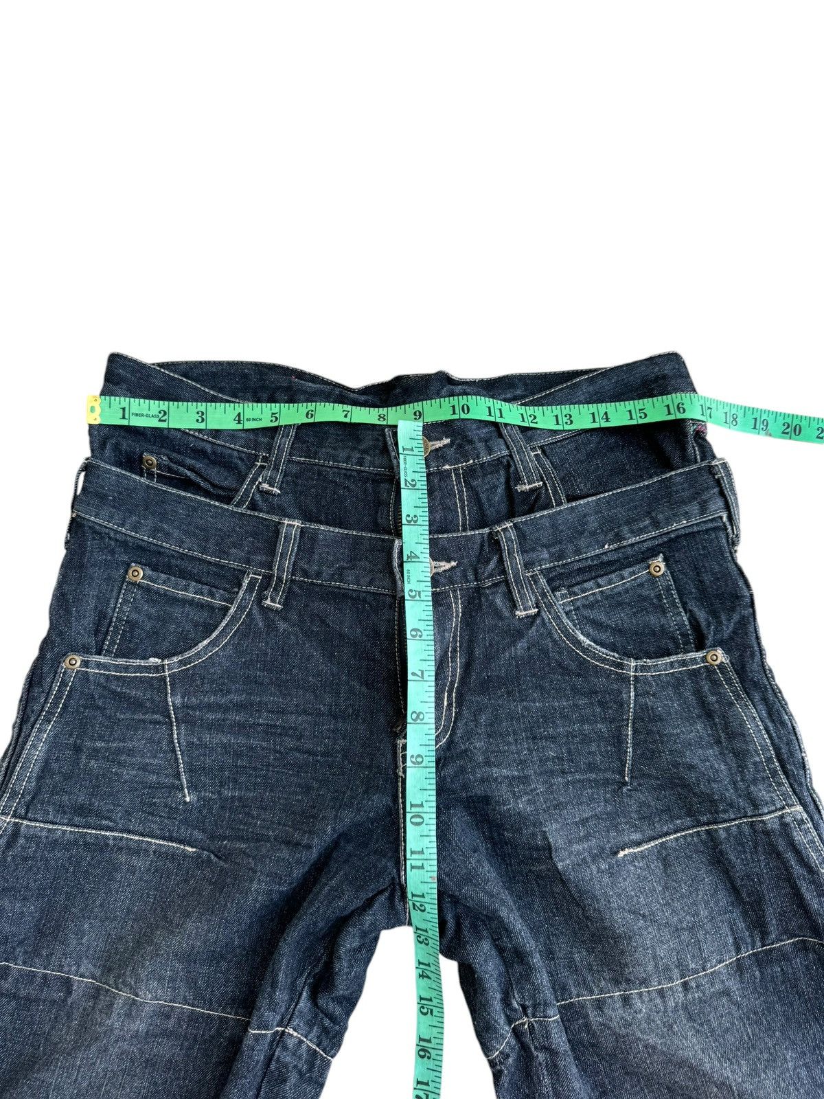 Japanese Brand × Tornado Mart Japanese Brand Gumo International Double Waist Jeans Size US 32 / EU 48 - 14 Thumbnail