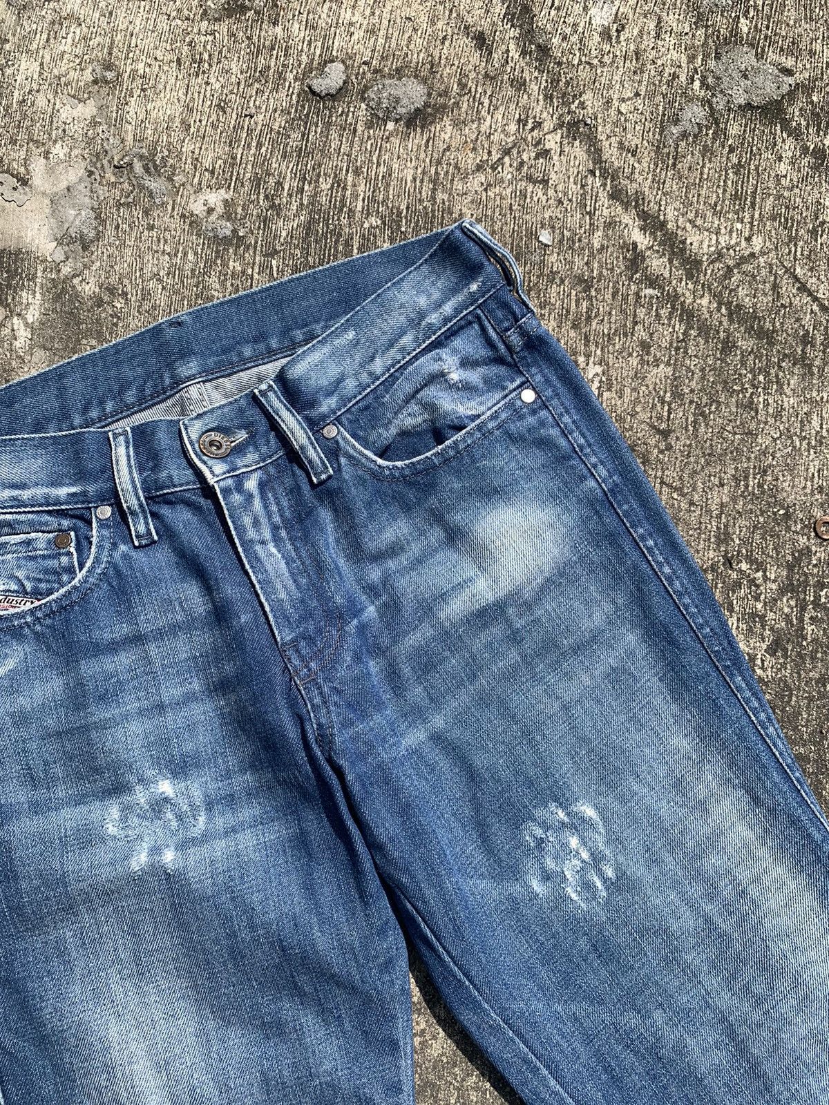 Diesel × Le Grande Bleu (L.G.B.) Steal 🔥 Flare diesel distressed bootcut jeans Size 27" / US 4 / IT 40 - 9 Thumbnail