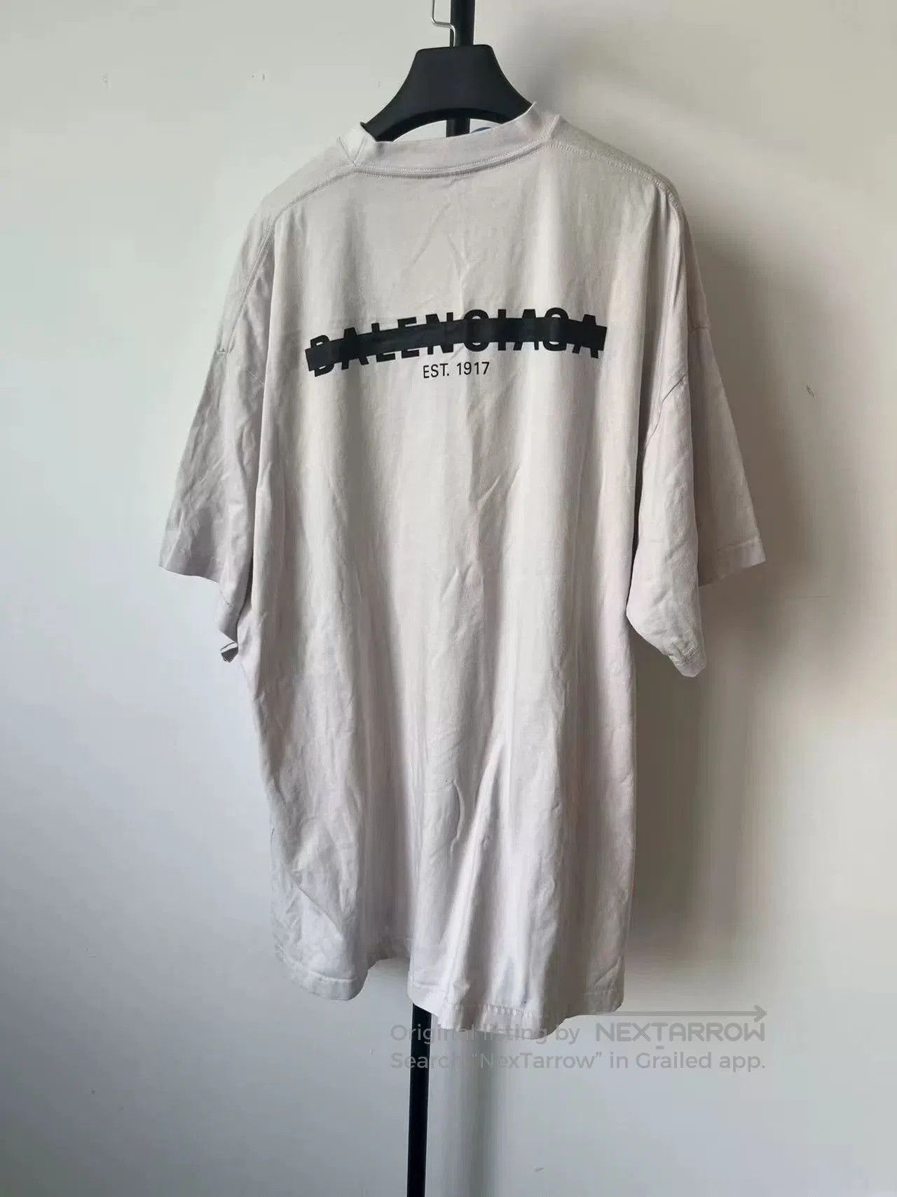 Balenciaga Balenciaga Logo Print Loose Fit T. Size XS / US 0-2 / IT 36-38 - 2 Thumbnail