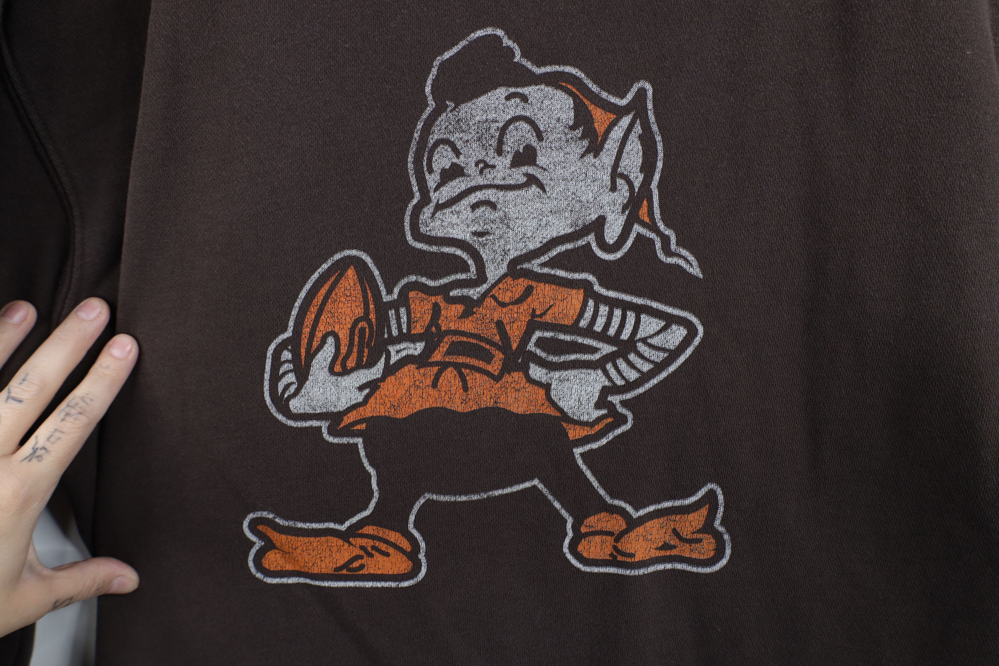 Reebok Vintage Reebok Johnny Football Cleveland Browns Sweatshirt Size US L / EU 52-54 / 3 - 4 Thumbnail