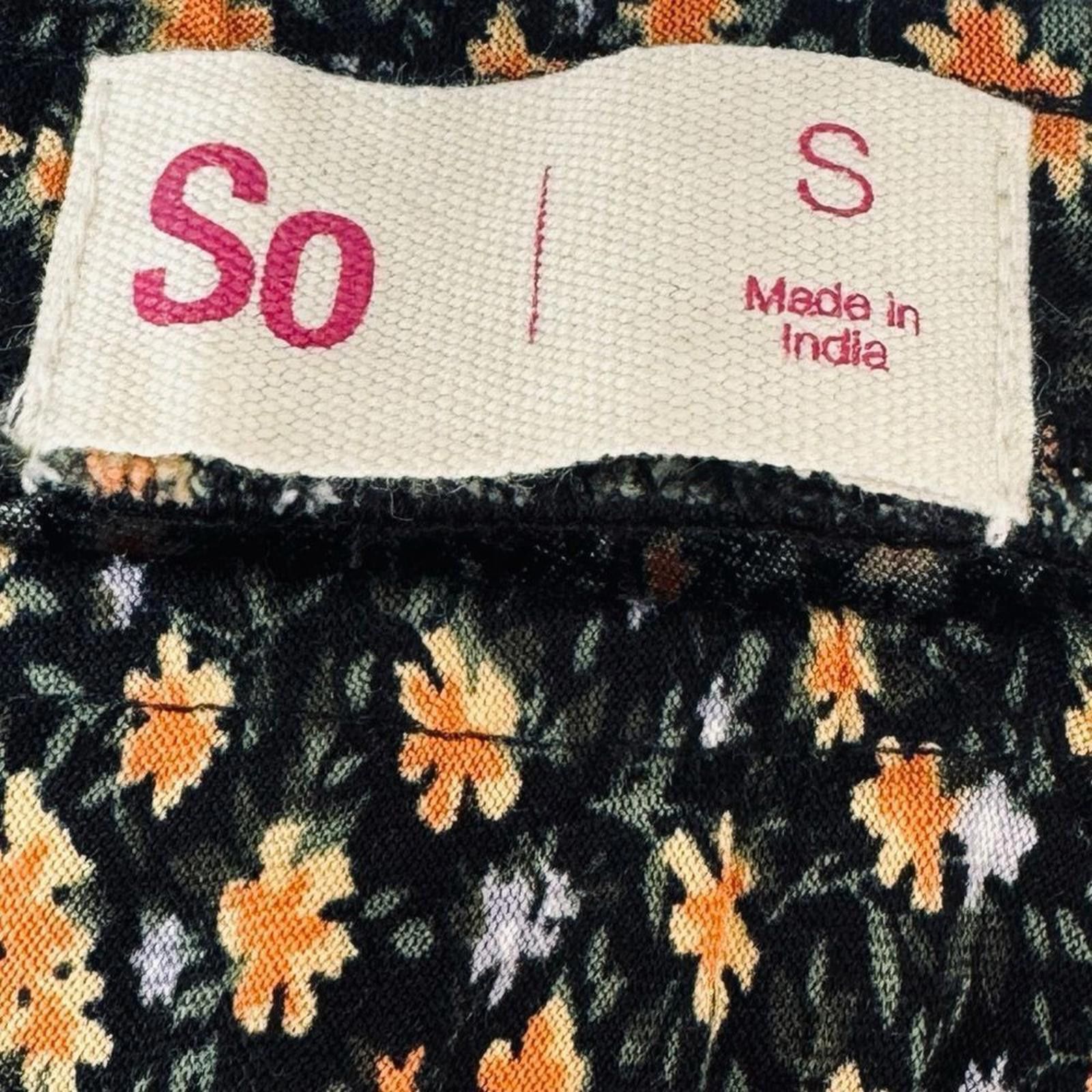 Anti Social Social Club NWT. SO Simple Ruffle Hem Floral Skirt. Small. Size 28" / US 6 / IT 42 - 3 Thumbnail
