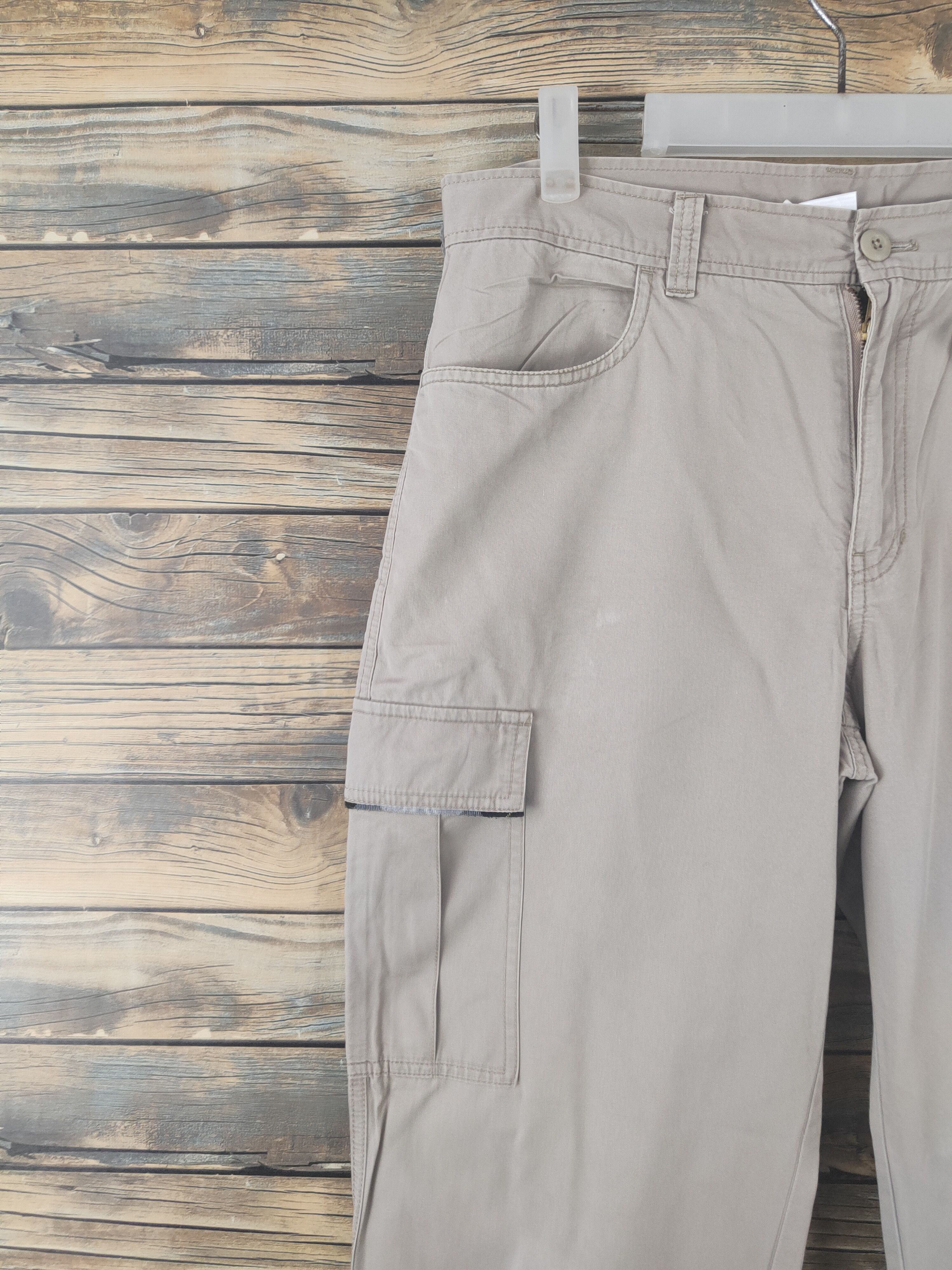Adidas DL Adidas Beige Multipocket Cargo Pants #2036 Size US 31 - 3 Thumbnail