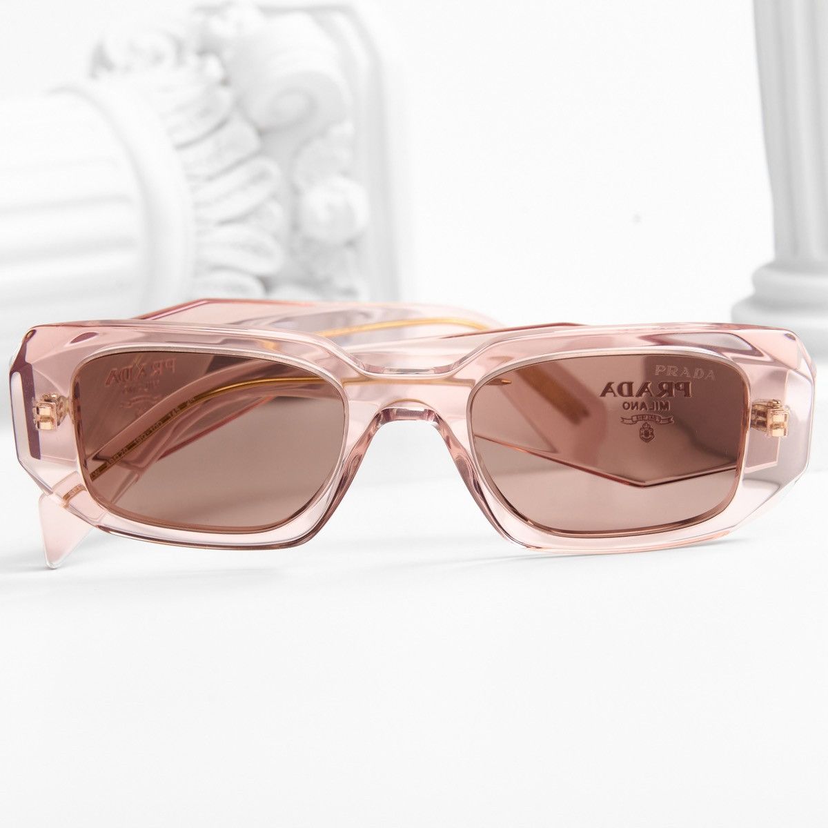 Prada PRADA 0PR 17WS 19Q10D SUNGLASSES Size ONE SIZE - 6 Thumbnail