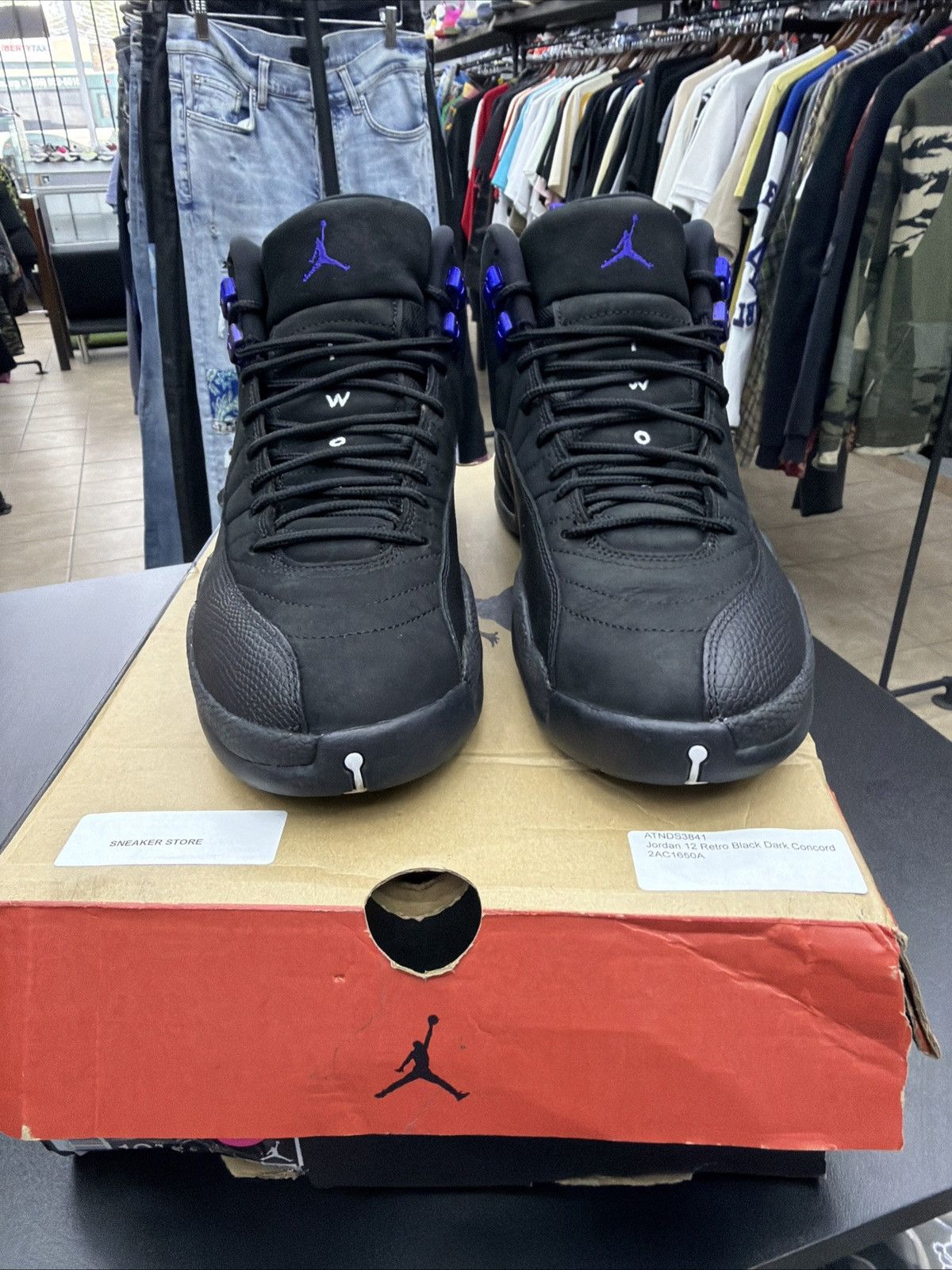 Jordan Brand Size 10.5 - Air Jordan 12 Retro Dark Concord Used OG All Size US 10.5 / EU 43-44 - 7 Thumbnail