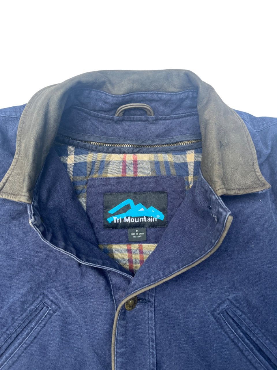 Vintage Tri-Mountain Detroit style canvas work jacket Size US M / EU 48-50 / 2 - 4 Thumbnail