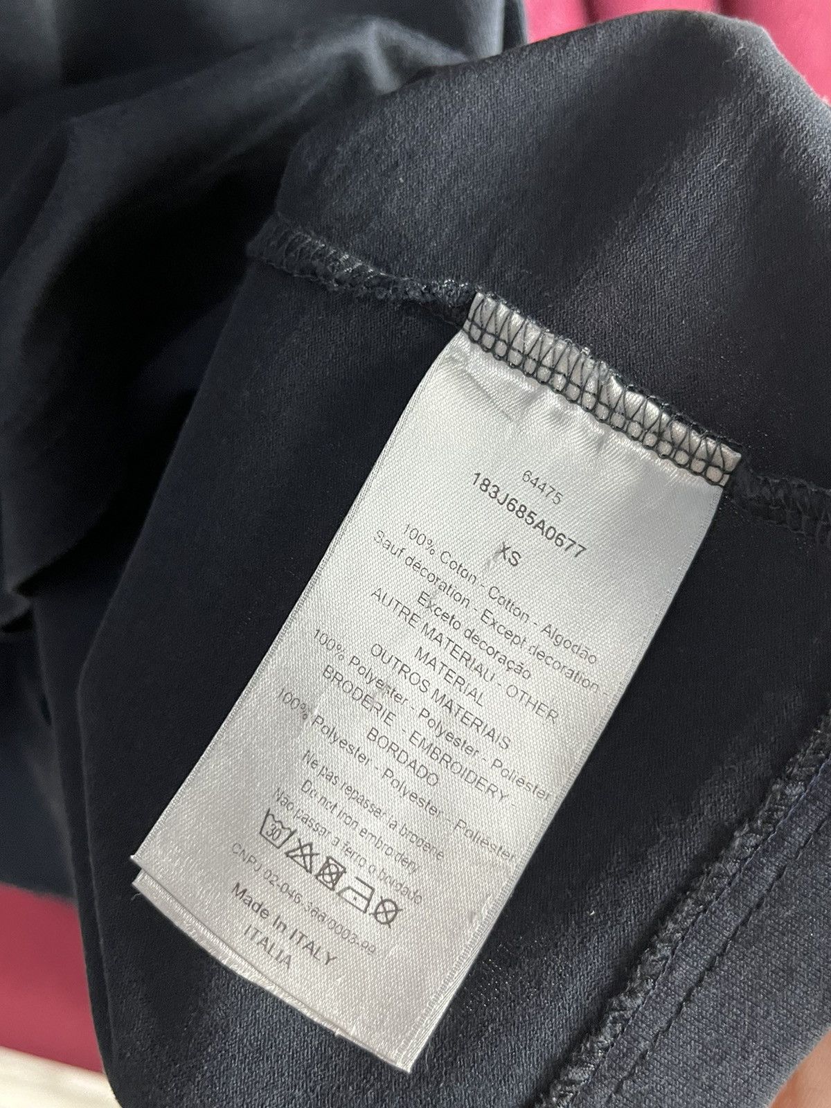 Dior Dior SS21 Logo Tee T Shirt Size US XS / EU 42 / 0 - 3 Thumbnail