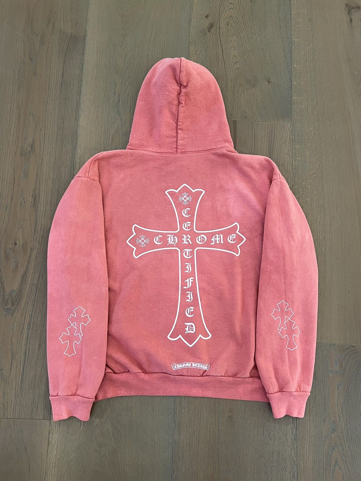 Chrome Hearts Drake Hoodie Red | Grailed