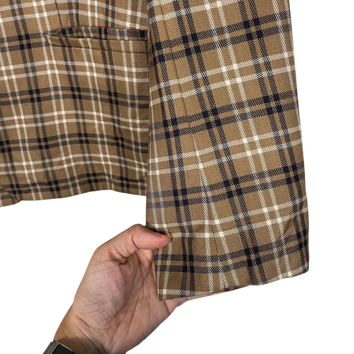 Aquascutum Aquascutum Tartan Crop Jacket Size M / US 6-8 / IT 42-44 - 13 Thumbnail