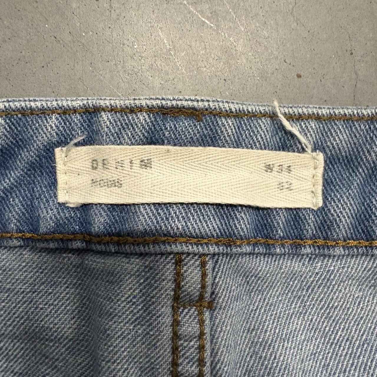 Vintage Crazy Vintage Y2K/2000s Baggy Light Blue Wash Skater Workwear Denim Jeans! Size US 34 / EU 50 - 8 Thumbnail
