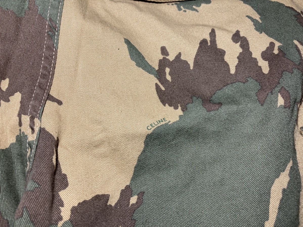 Celine New SS24 Celine Camo Cargo Bermuda Shorts 46 2024 Hedi Cut Size US 30 / EU 46 - 14 Thumbnail