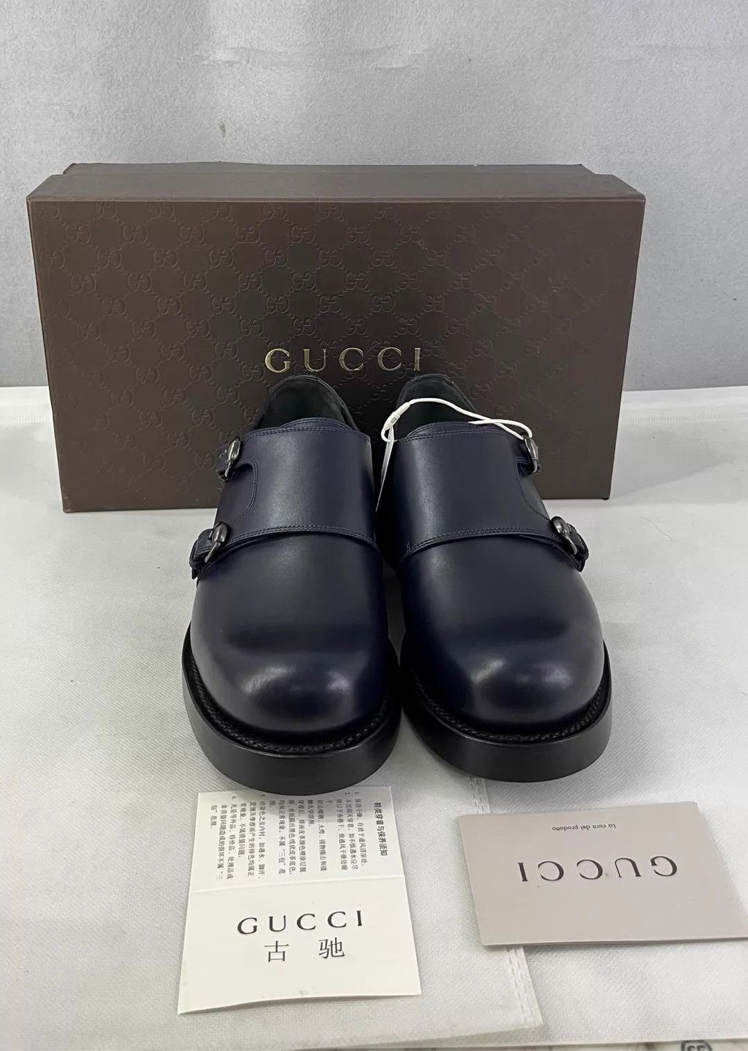 Gucci Gucci Leather Dress Shoes 40 Size US 7 / EU 40 - 1 Thumbnail
