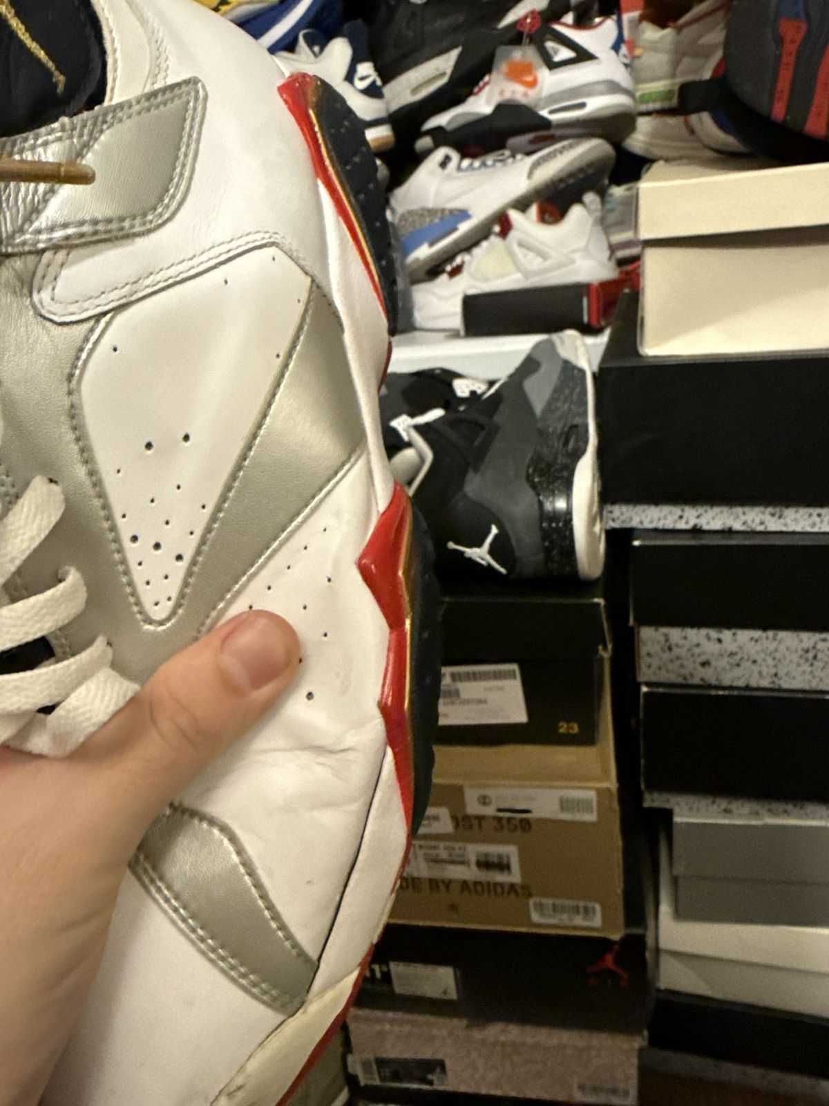 Jordan Brand Jordan retro 7 olympic cooked sz 12 Size US 12 / EU 45 - 8 Thumbnail