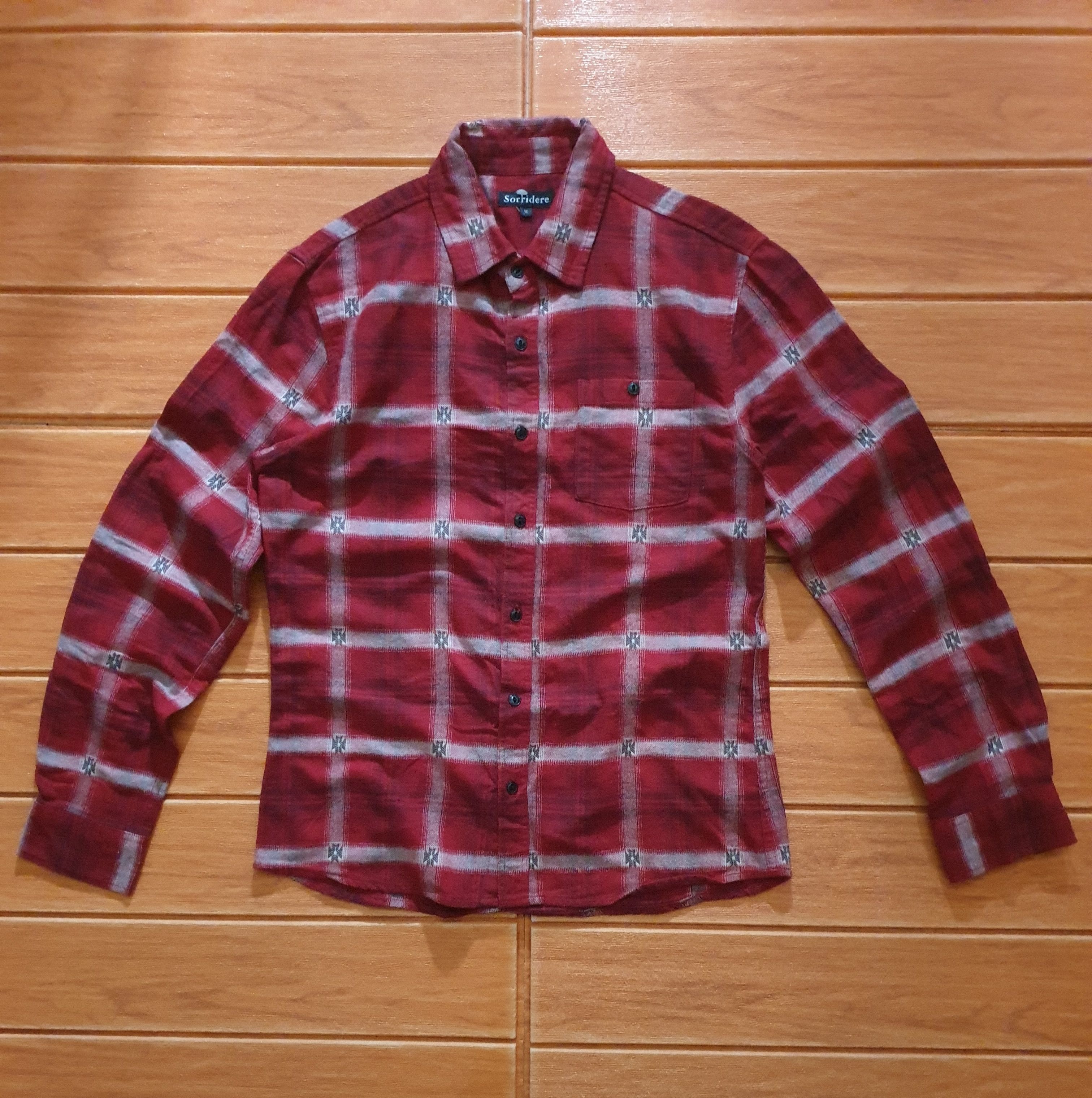 Other 💥Sorridere checkered Japanese brand shirt Size US M / EU 48-50 / 2 - 1 Thumbnail